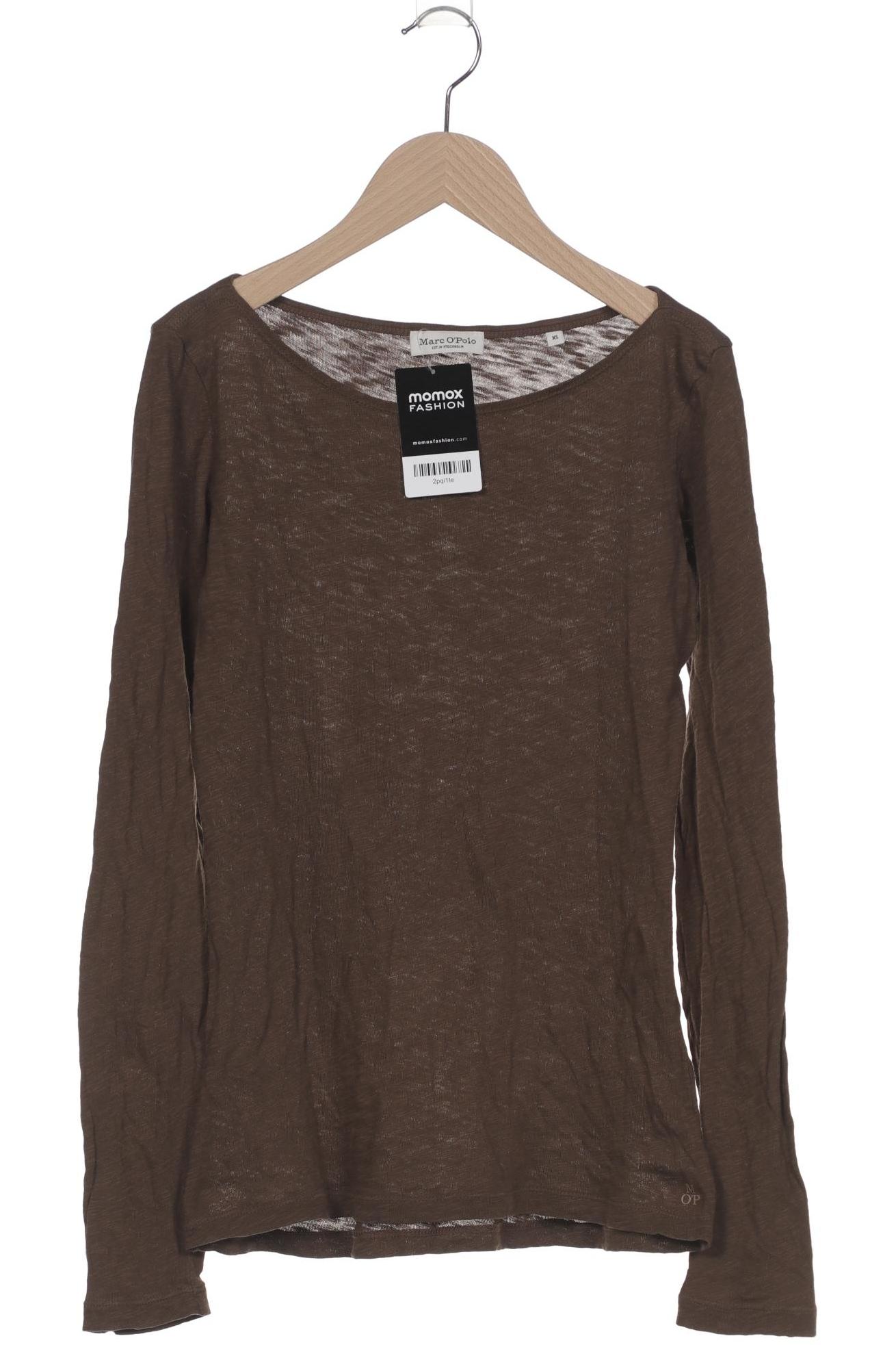 

Marc O Polo Damen Langarmshirt, braun, Gr. 34