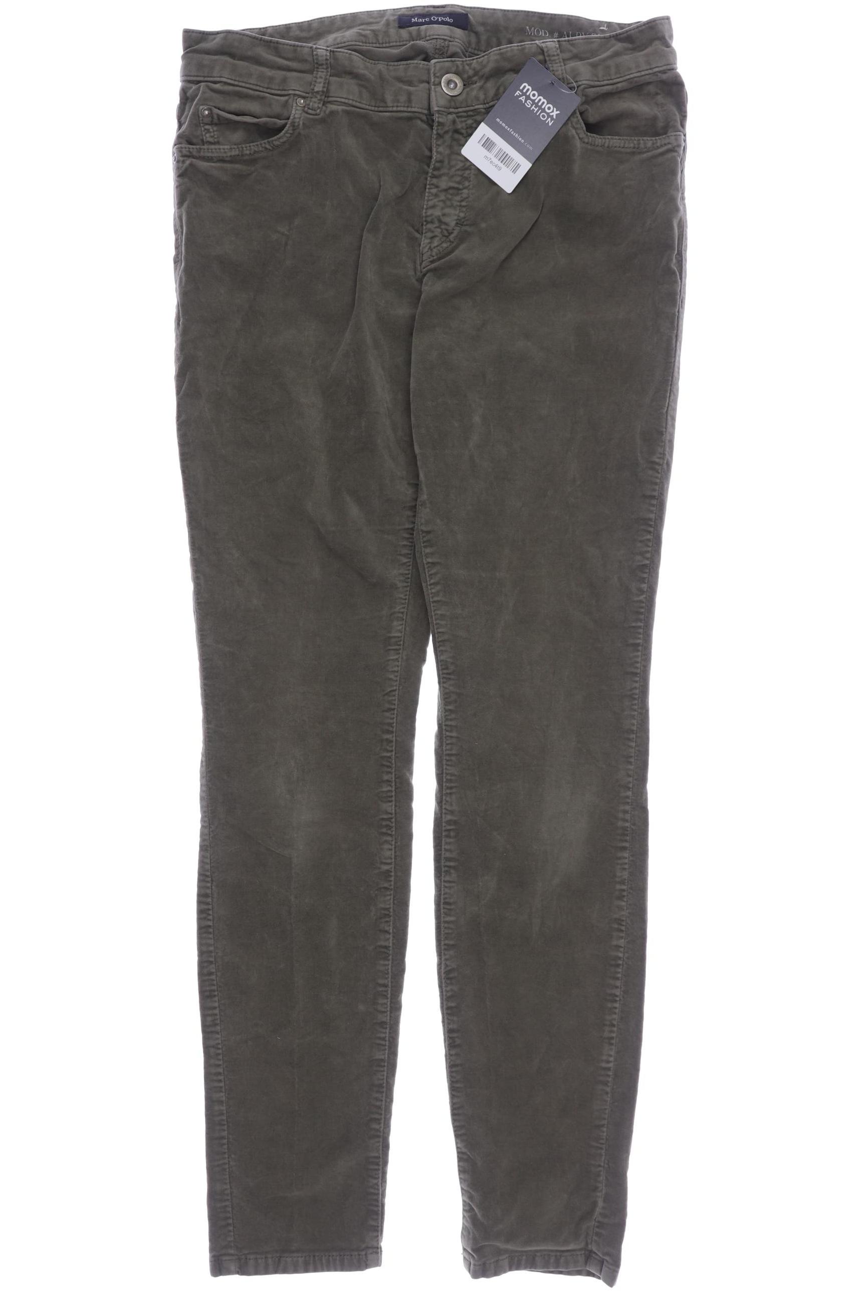 

Marc O Polo Damen Stoffhose, grün, Gr. 31