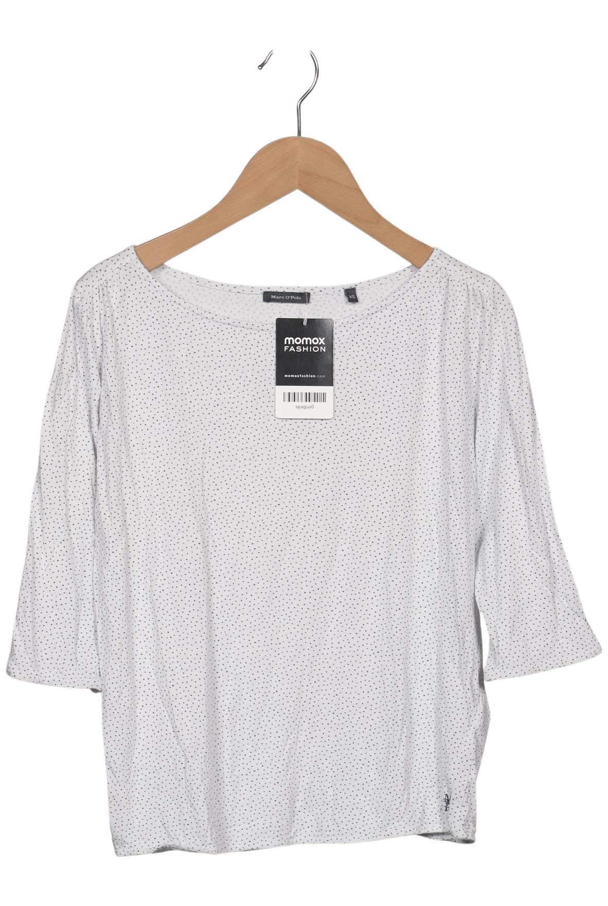 

Marc O Polo Damen Langarmshirt, weiß, Gr. 34