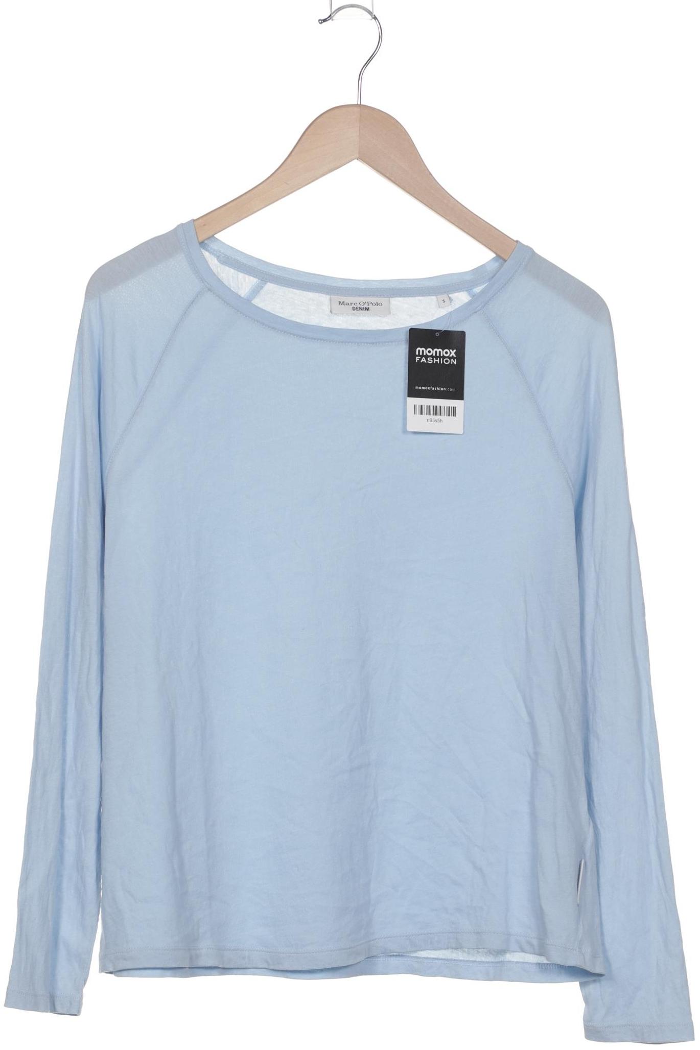 

Marc O Polo Damen Langarmshirt, hellblau, Gr. 36