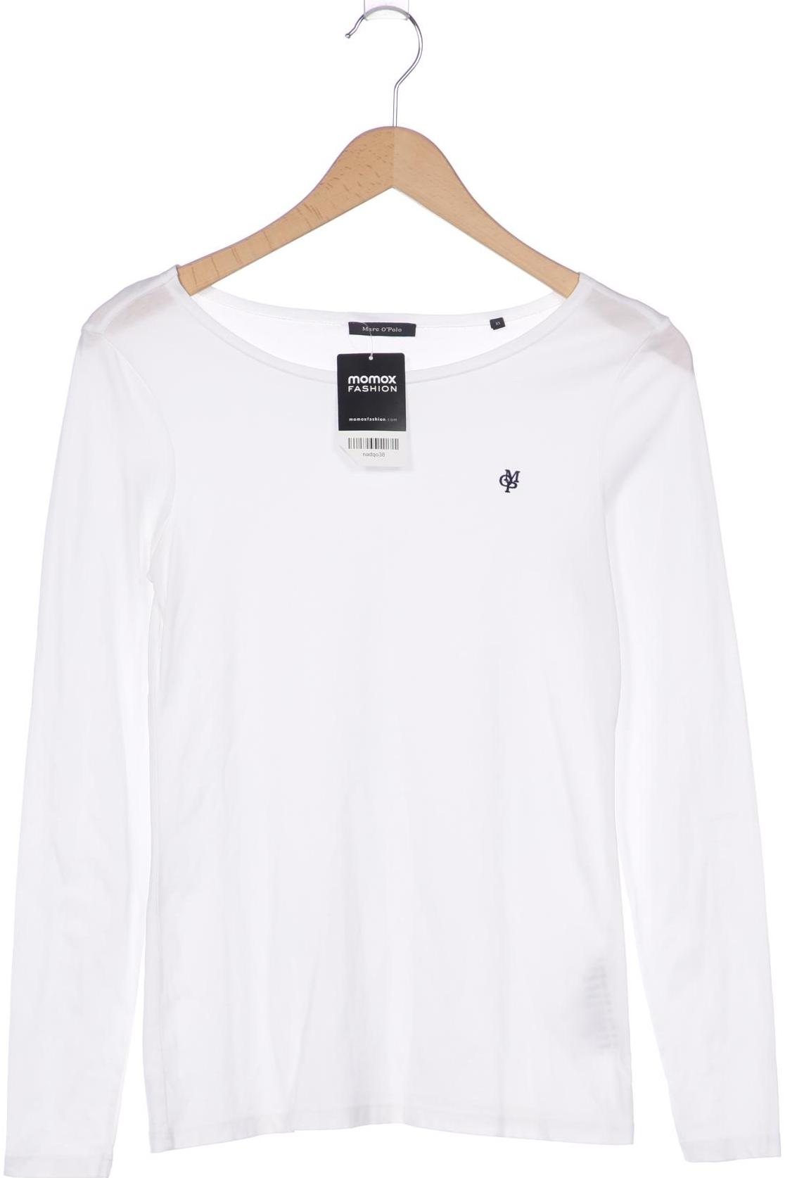 

Marc O Polo Damen Langarmshirt, weiß, Gr. 34