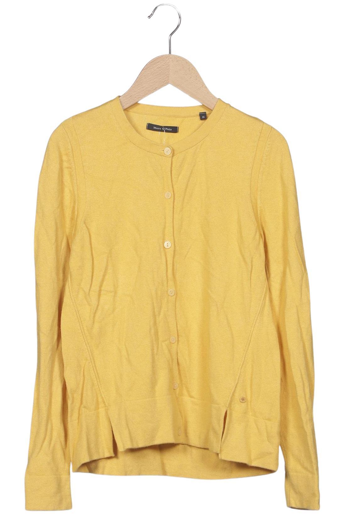

Marc O Polo Damen Strickjacke, gelb, Gr. 34
