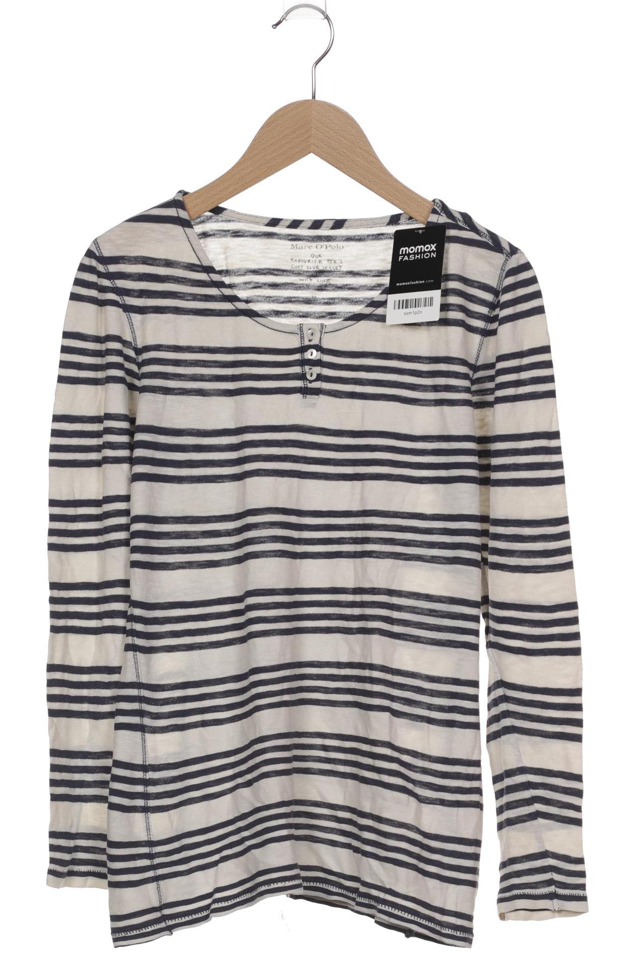

Marc O Polo Damen Langarmshirt, weiß, Gr. 38