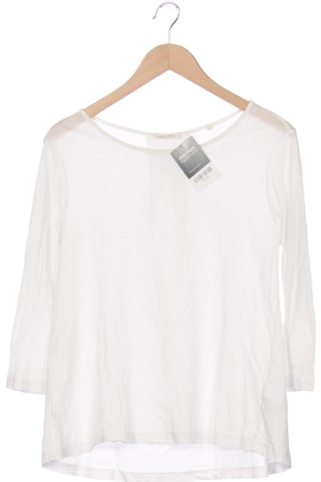 

Marc O Polo Damen Langarmshirt, weiß, Gr. 36