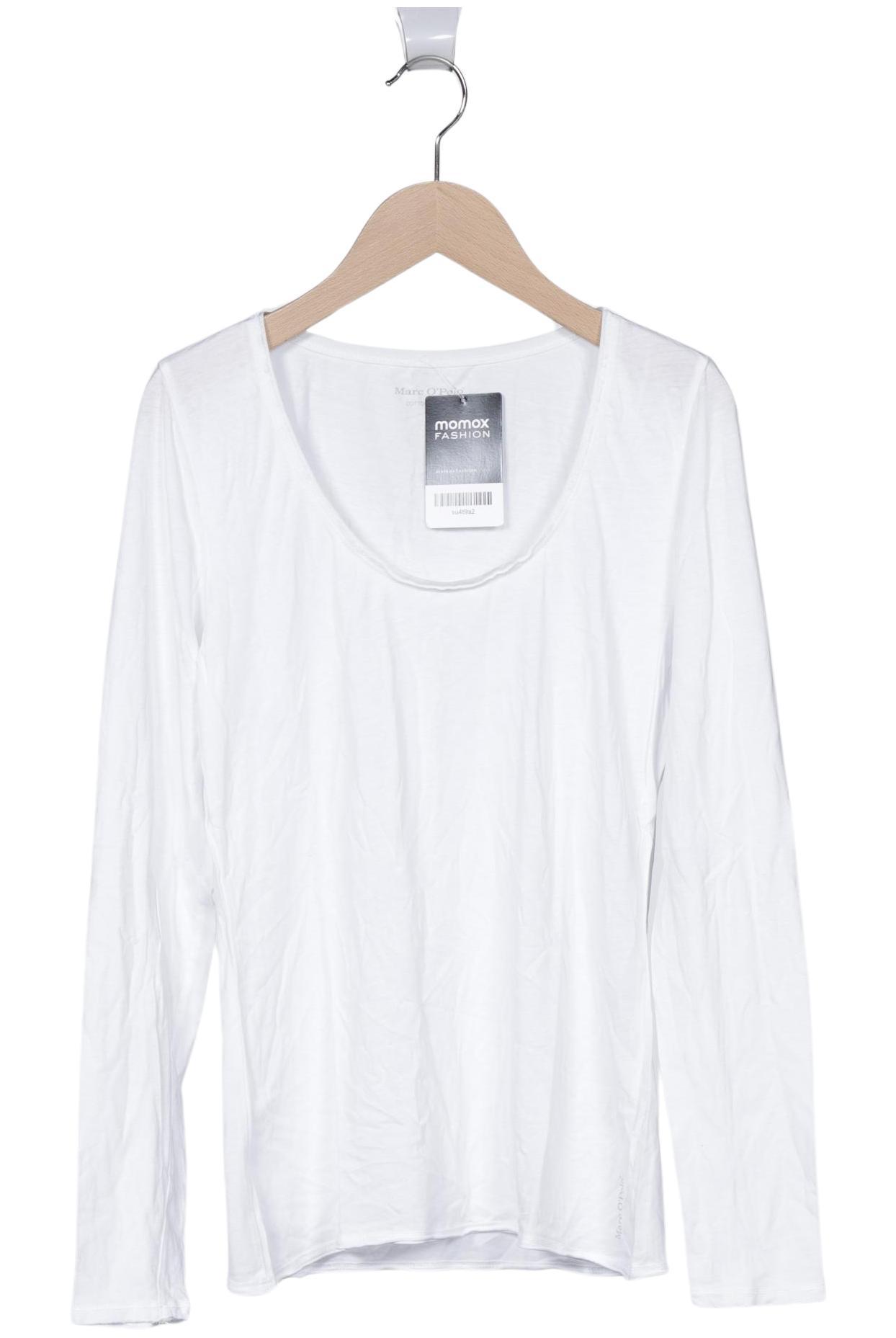 

Marc O Polo Damen Langarmshirt, weiß, Gr. 36