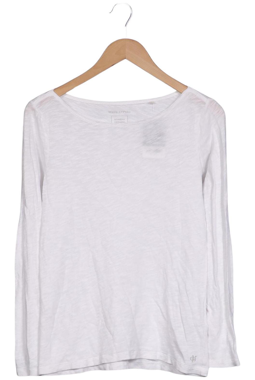 

Marc O Polo Damen Langarmshirt, weiß, Gr. 38