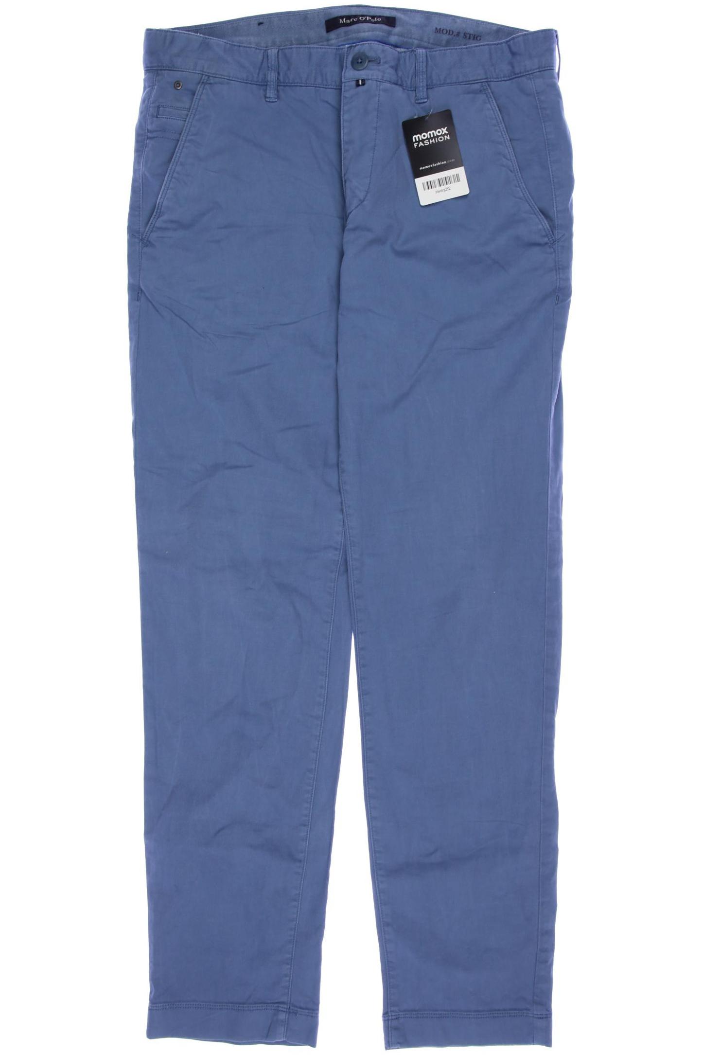 

Marc O Polo Herren Stoffhose, blau, Gr. 32