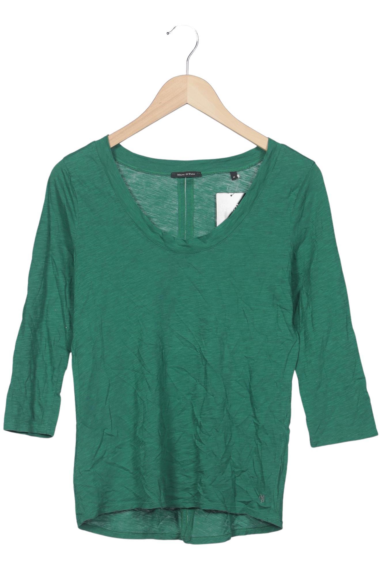 

Marc O Polo Damen Langarmshirt, grün, Gr. 34