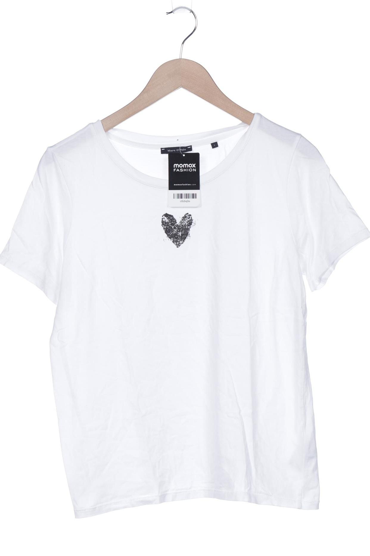 

Marc O Polo Damen T-Shirt, weiß, Gr. 42