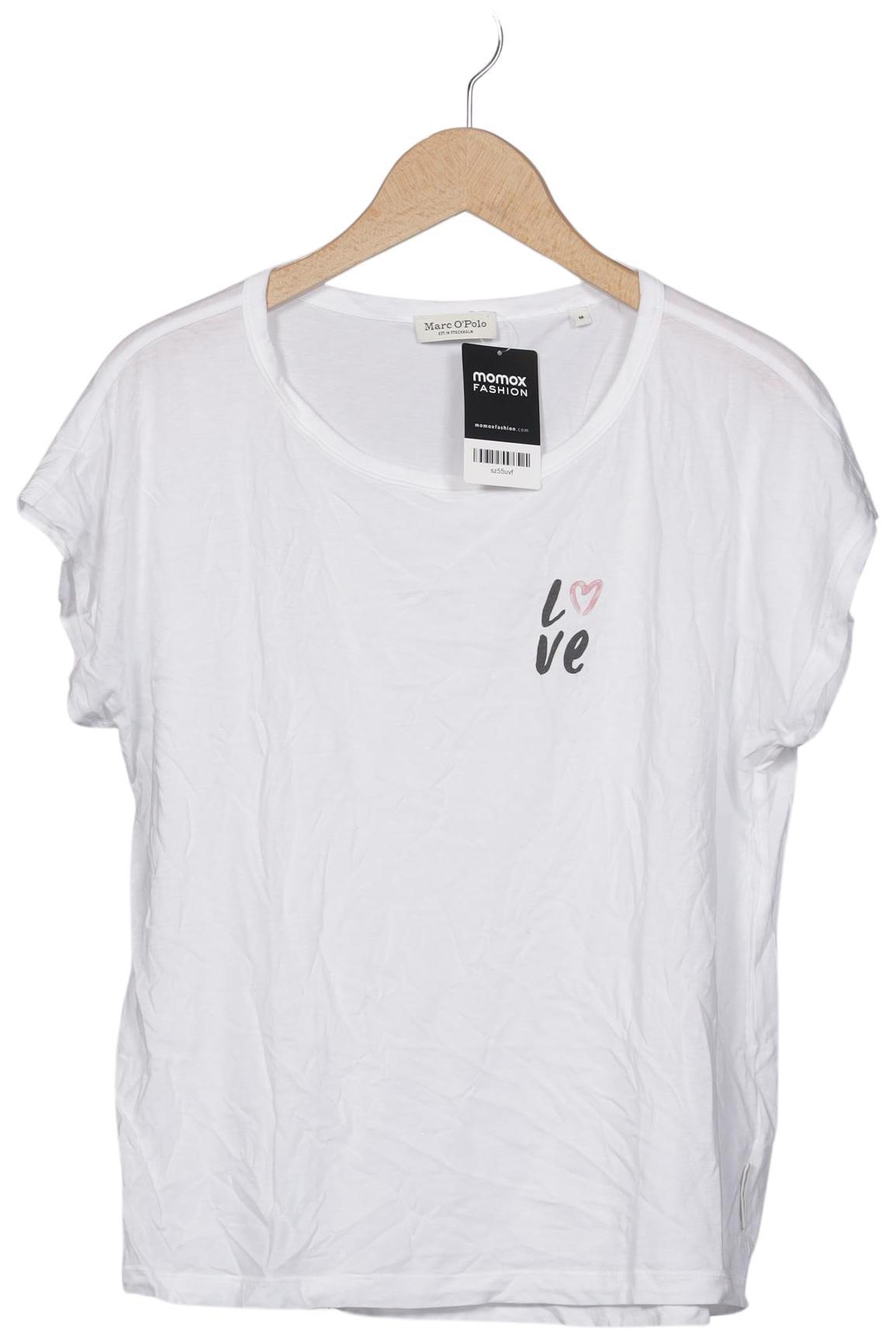 

Marc O Polo Damen T-Shirt, weiß, Gr. 38