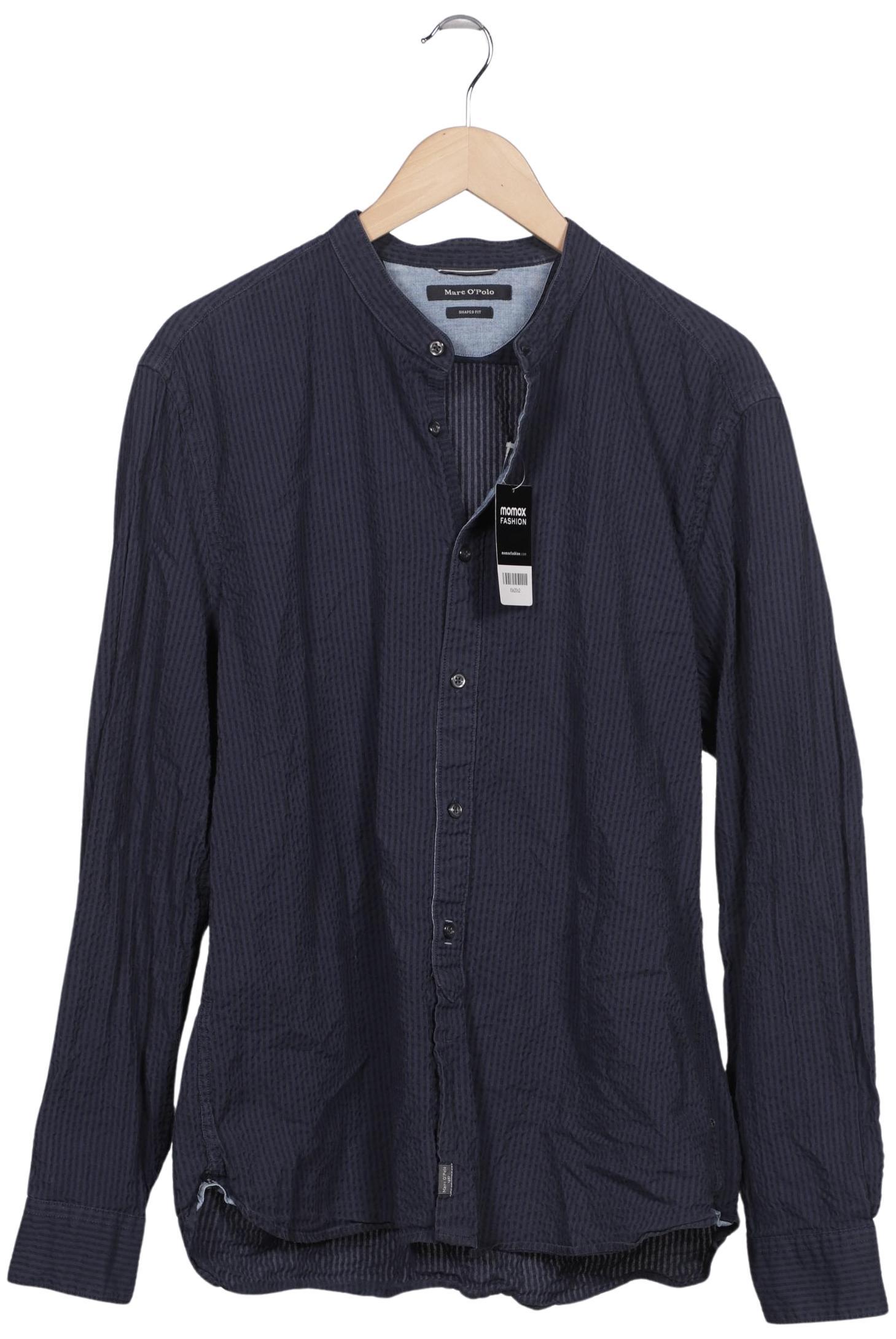 

Marc O Polo Herren Hemd, marineblau, Gr. 56