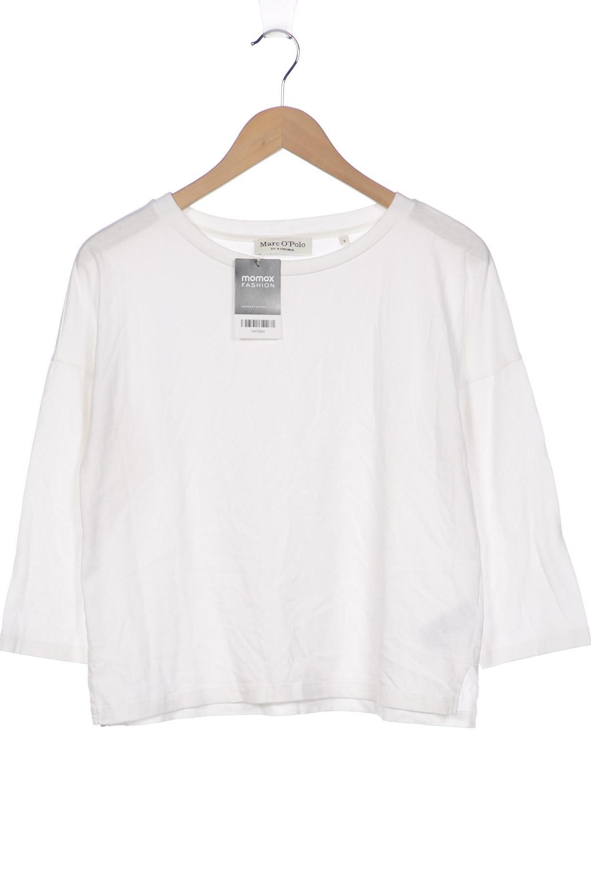 

Marc O Polo Damen Langarmshirt, weiß