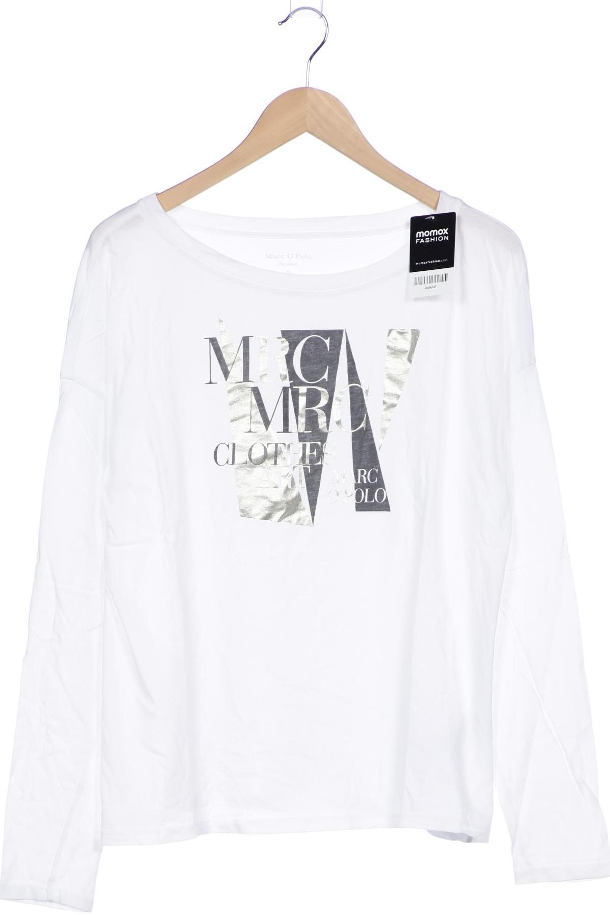 

Marc O Polo Damen Langarmshirt, weiß, Gr. 44