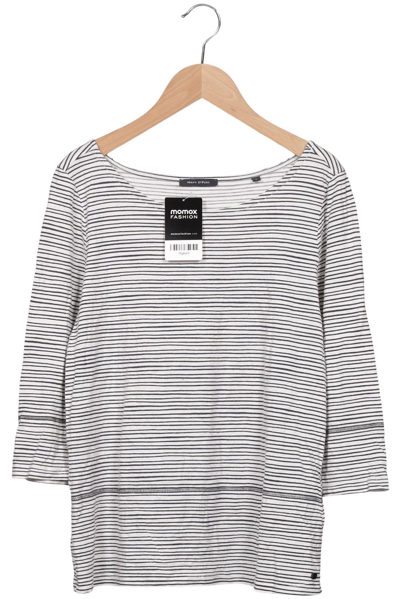 

Marc O Polo Damen Langarmshirt, weiß, Gr. 36