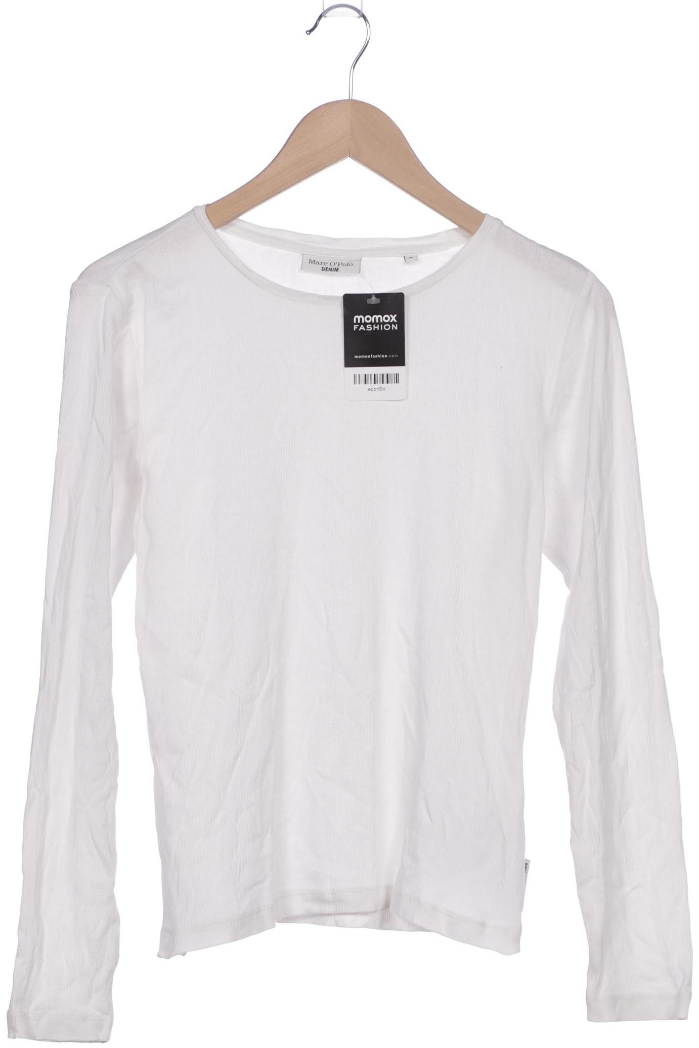 

Marc O Polo Damen Langarmshirt, weiß, Gr. 38