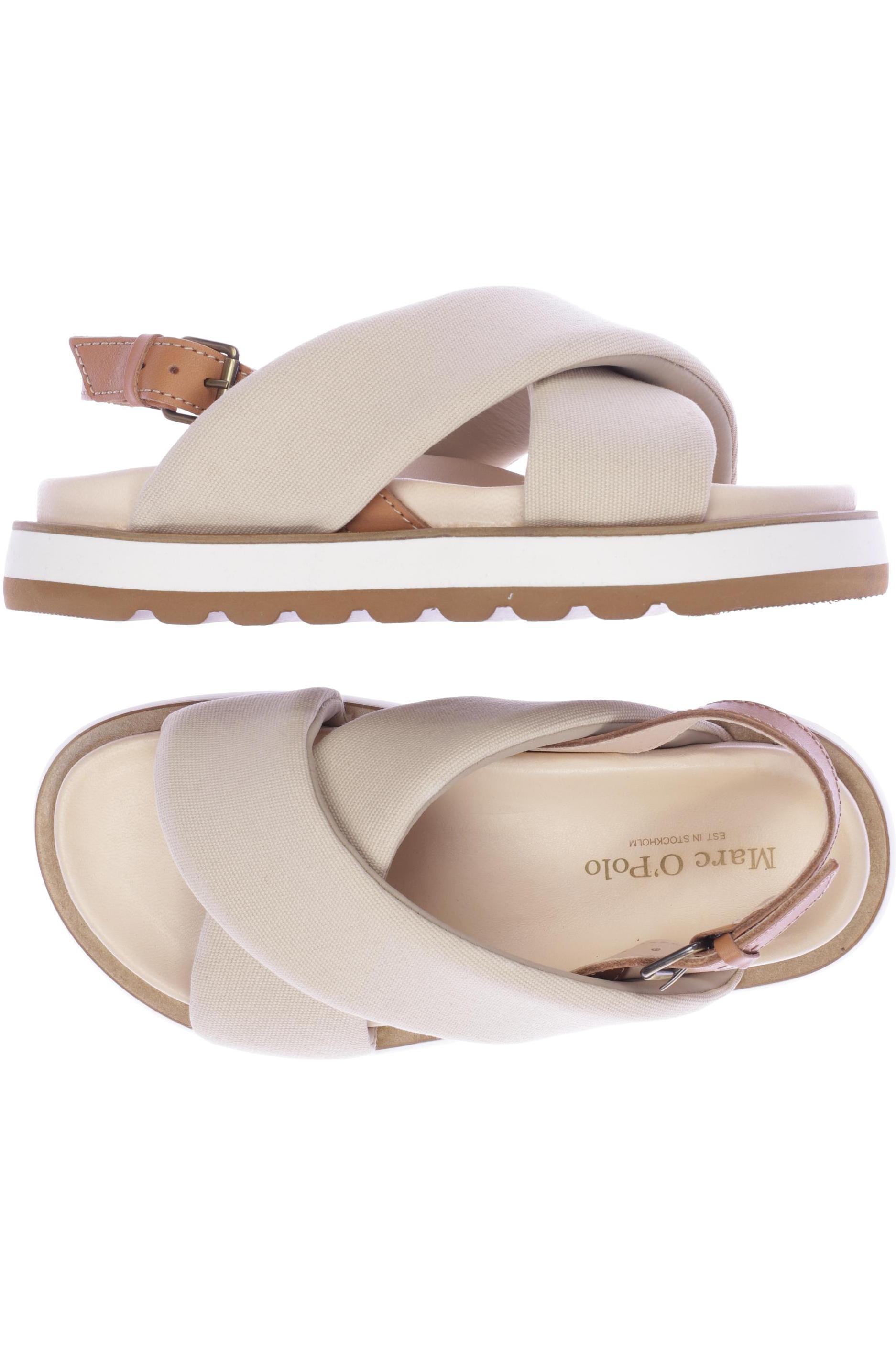 

Marc O Polo Damen Sandale, beige, Gr. 38