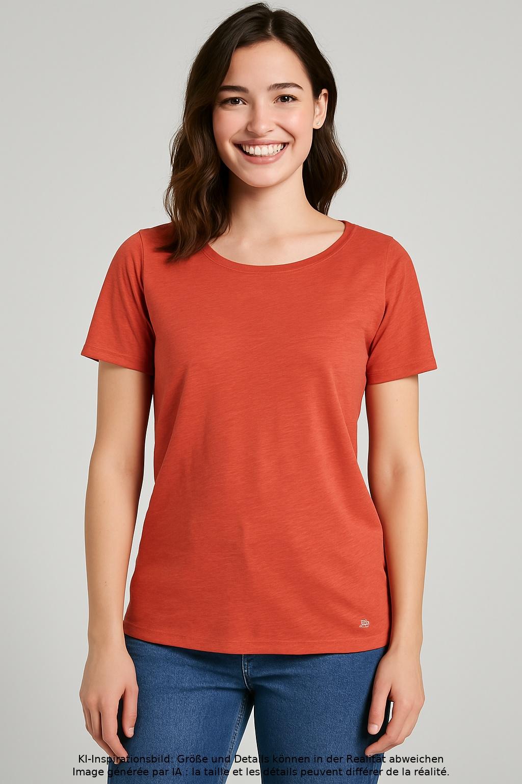 

Marc O Polo Damen T-Shirt, rot, Gr. 36
