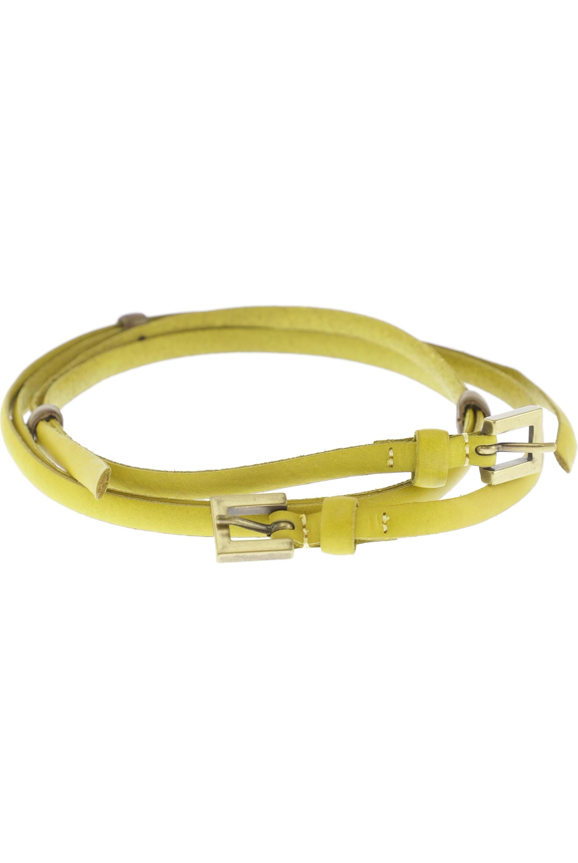 

Marc O Polo Damen Gürtel, gelb, Gr. 85