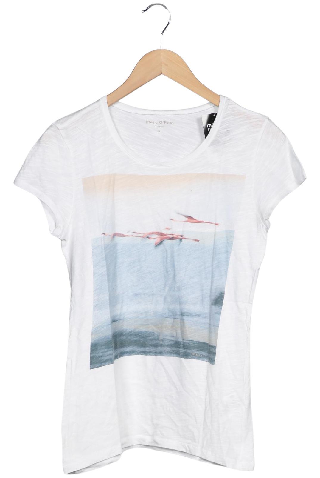 

Marc O Polo Damen T-Shirt, weiß, Gr. 36