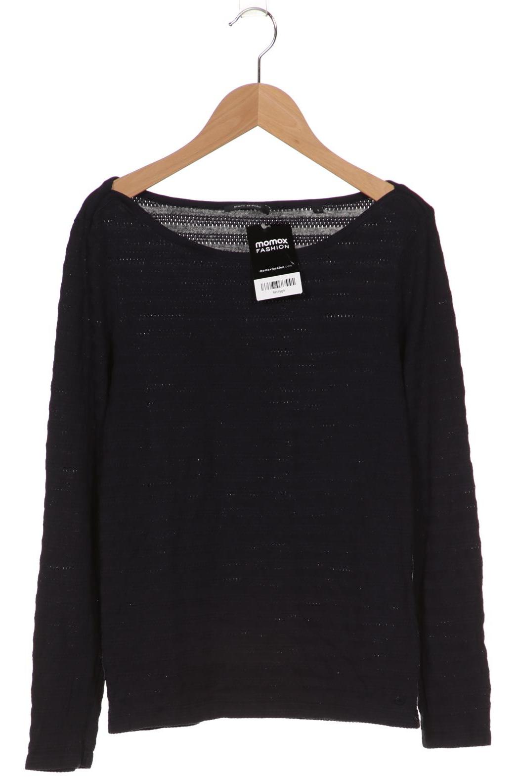 

Marc O Polo Damen Langarmshirt, marineblau, Gr. 36