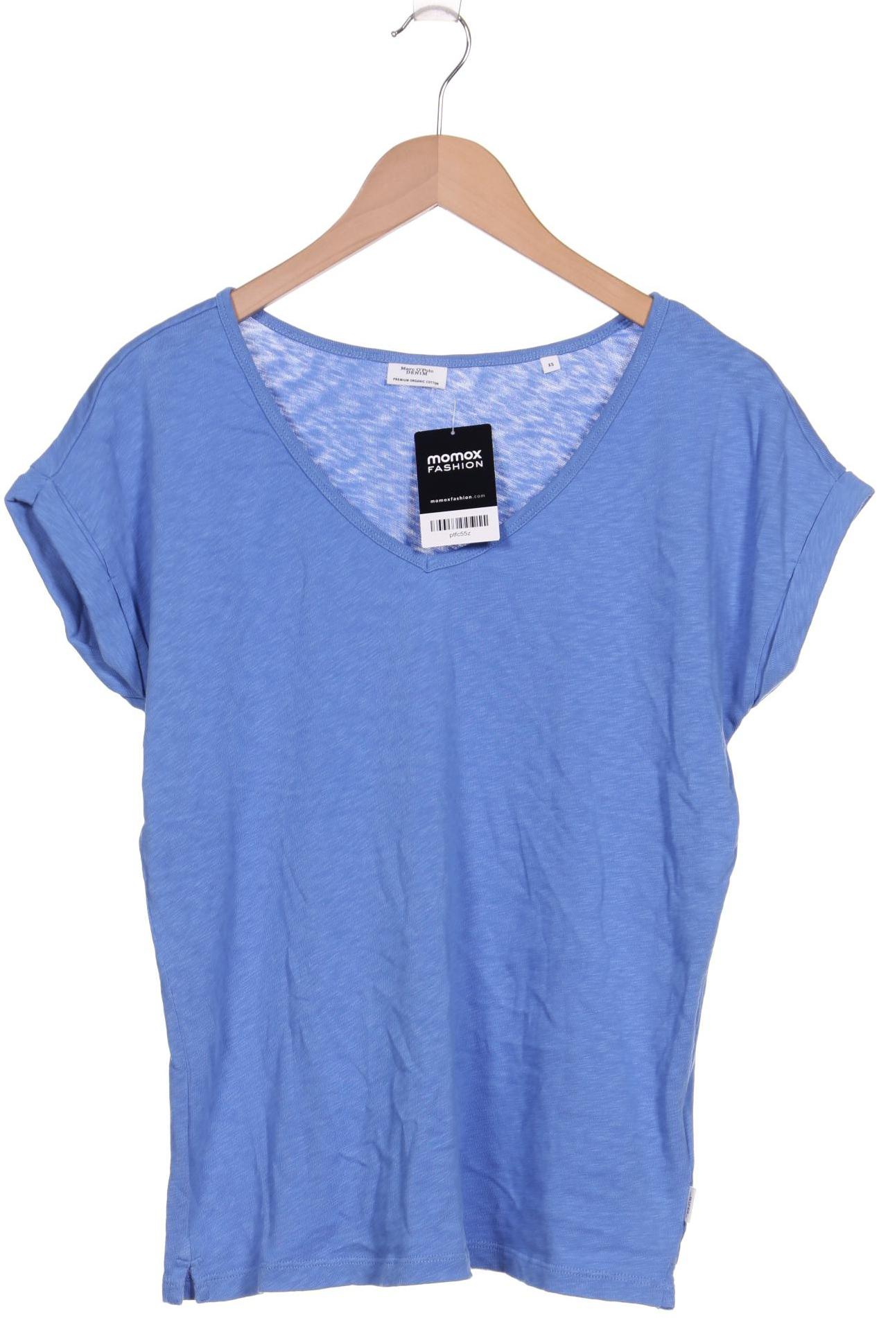 

Marc O Polo Damen T-Shirt, blau, Gr. 34