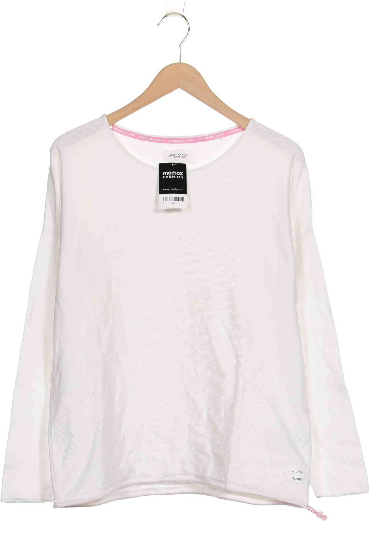 

Marc O Polo Damen Langarmshirt, weiß, Gr. 44