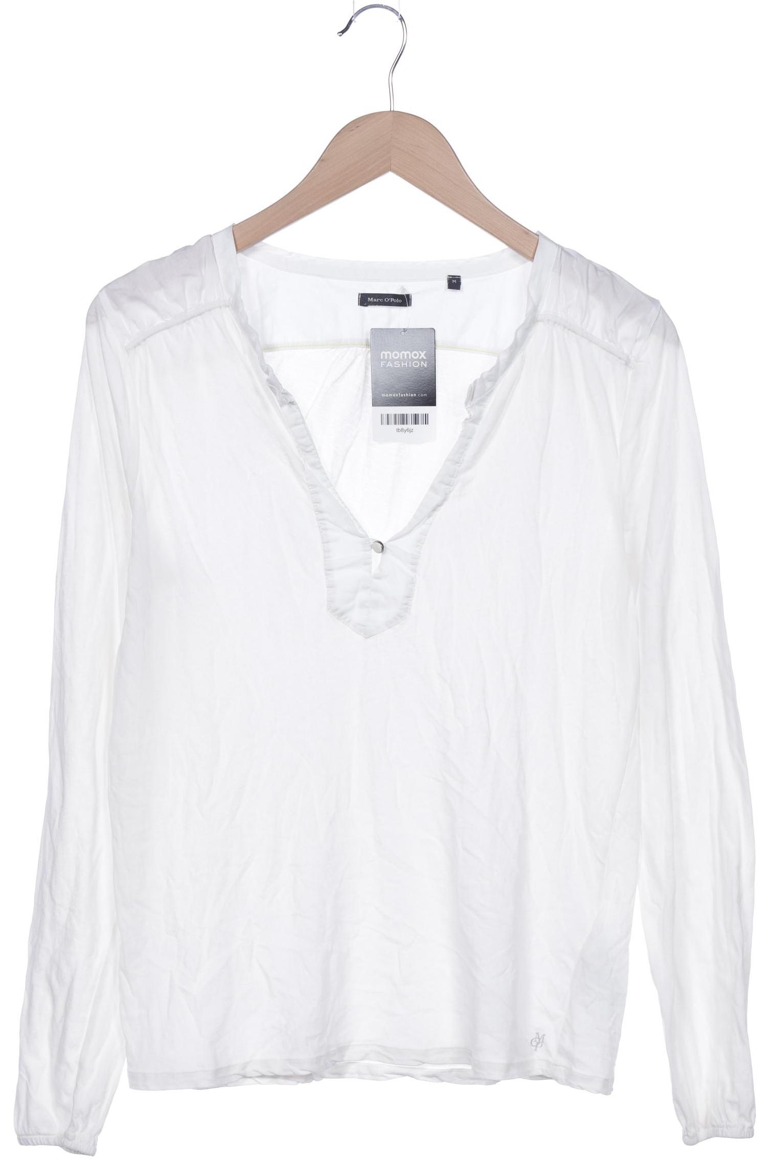 

Marc O Polo Damen Langarmshirt, weiß, Gr. 38