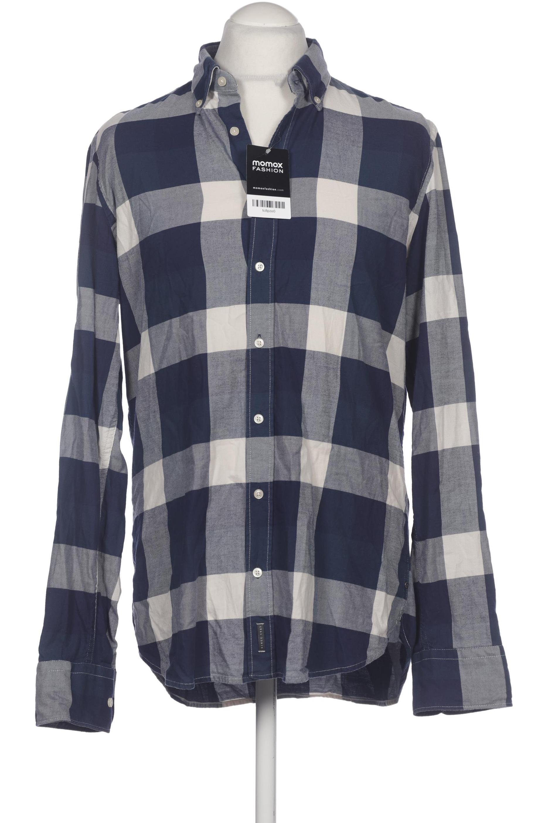 

Marc O Polo Herren Hemd, marineblau, Gr. 52