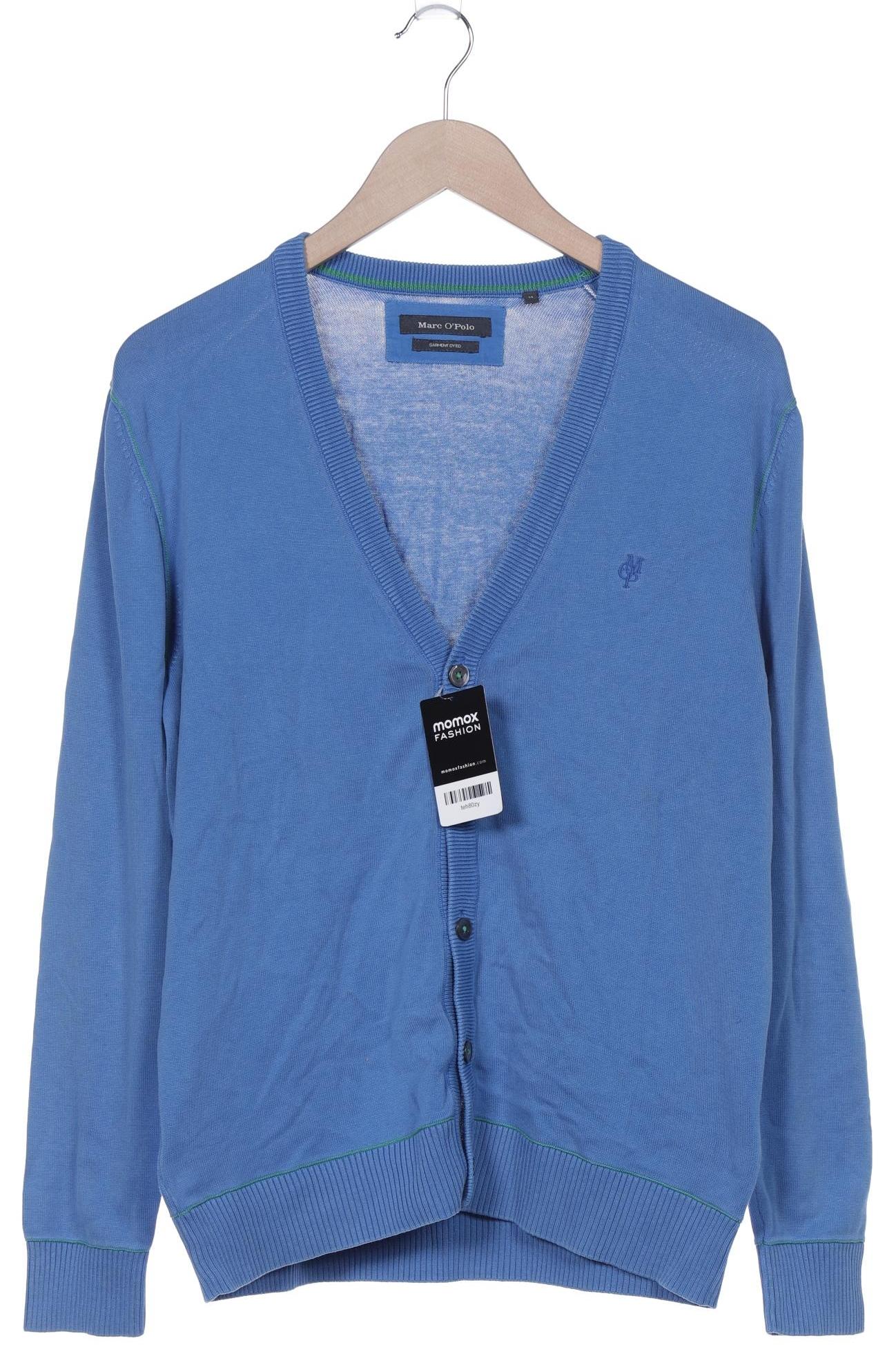 

Marc O Polo Herren Strickjacke, blau, Gr. 48