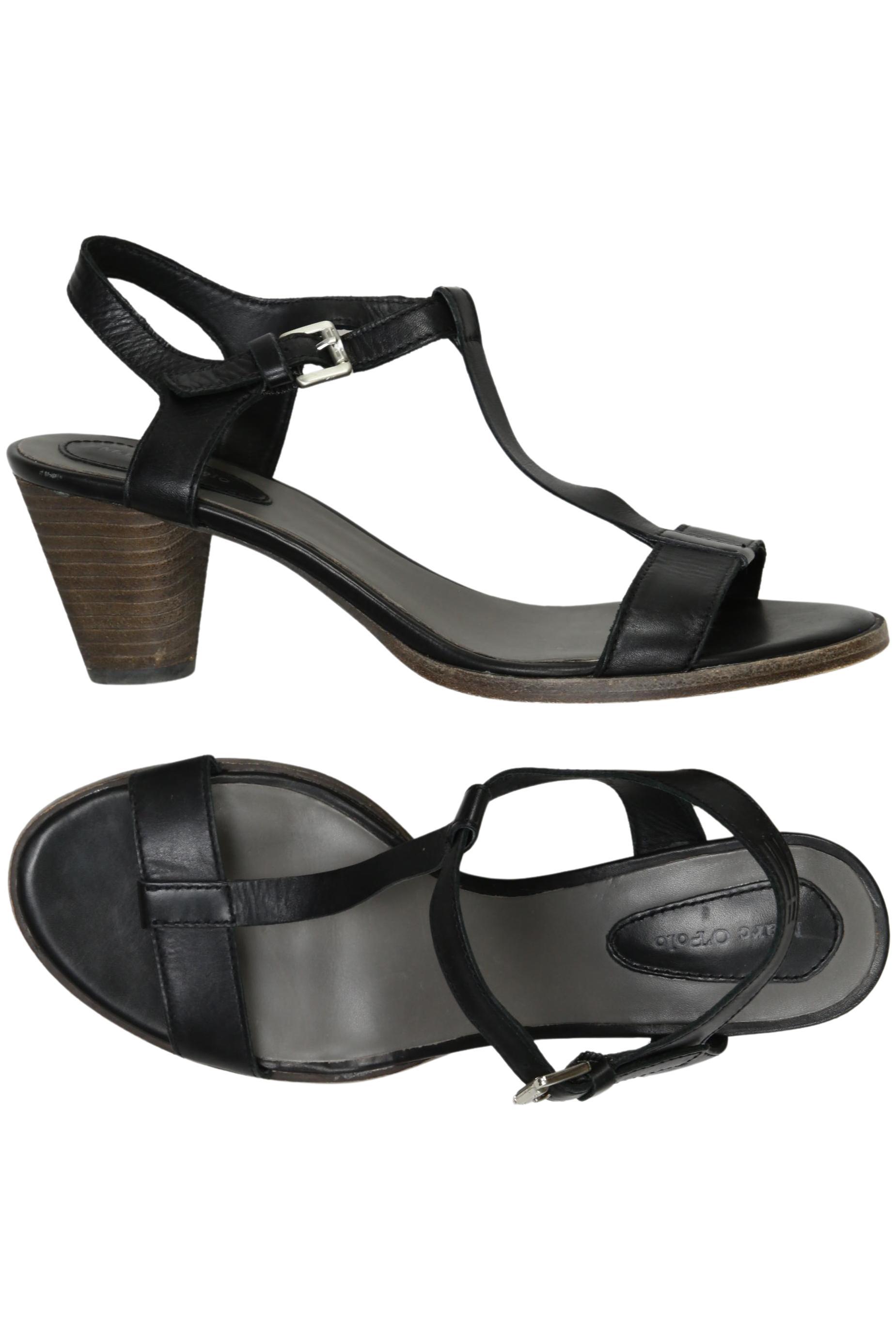 

Marc O Polo Damen Sandale, schwarz, Gr. 39