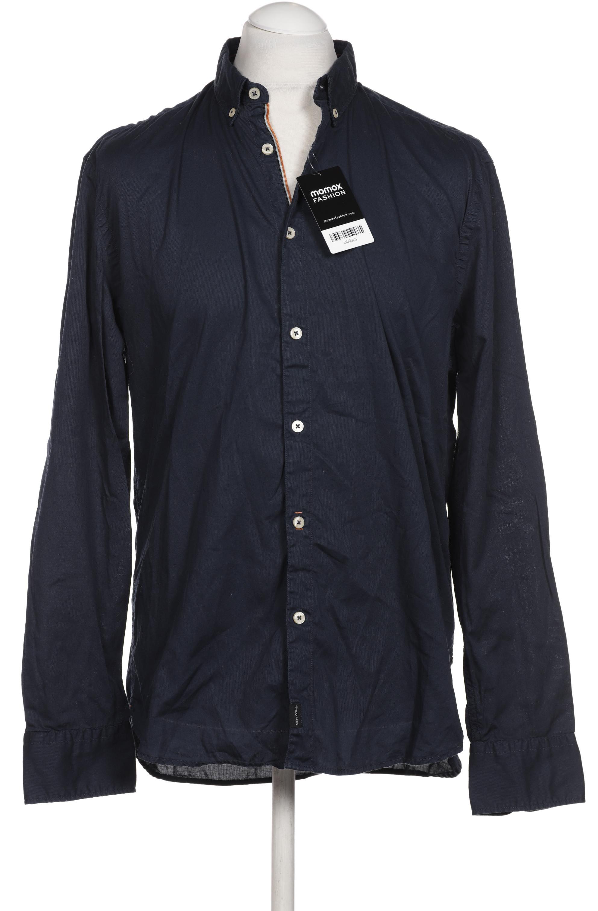 

Marc O Polo Herren Hemd, marineblau, Gr. 52