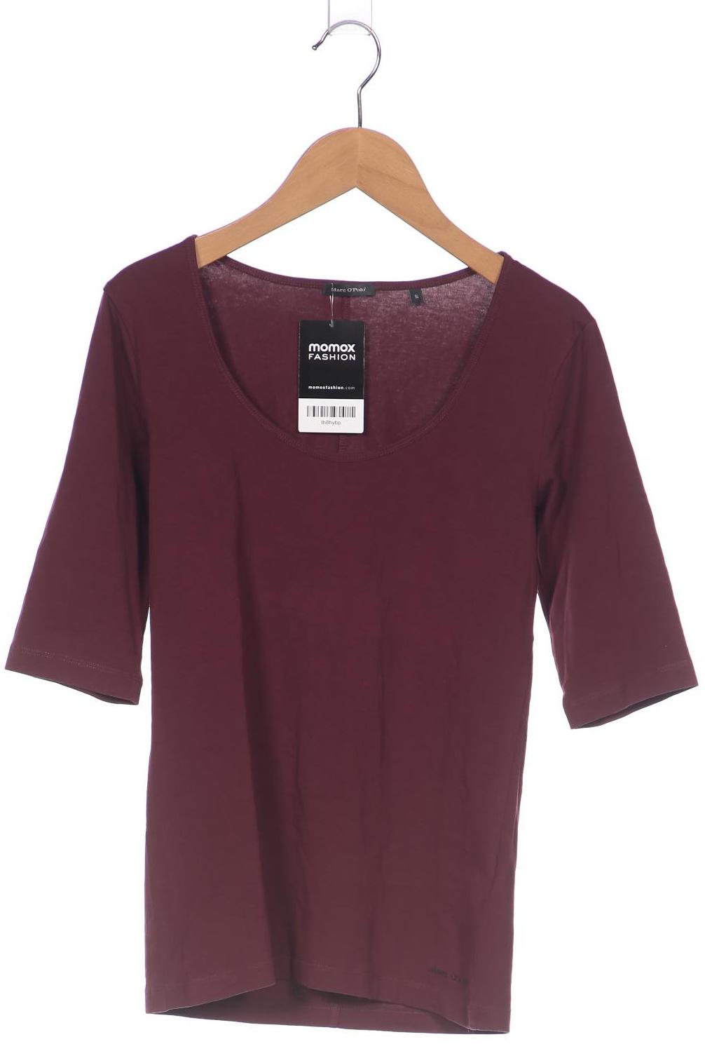 

Marc O Polo Damen T-Shirt, bordeaux, Gr. 36