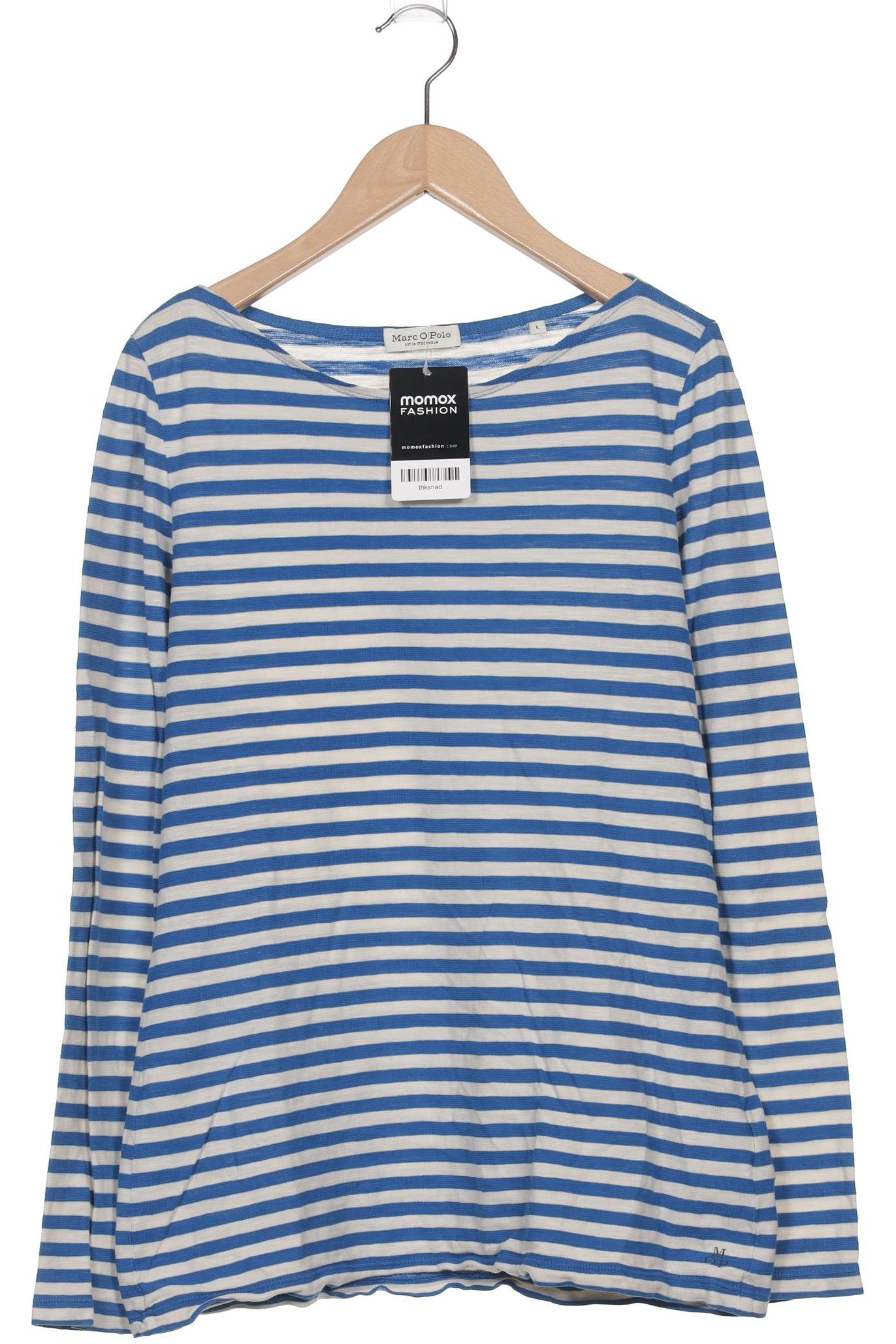 

Marc O Polo Damen Langarmshirt, blau, Gr. 42