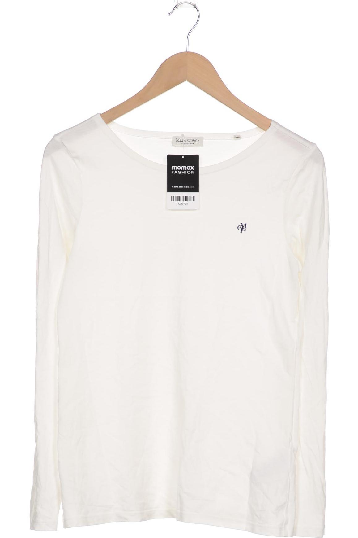 

Marc O Polo Damen Langarmshirt, weiß, Gr. 38