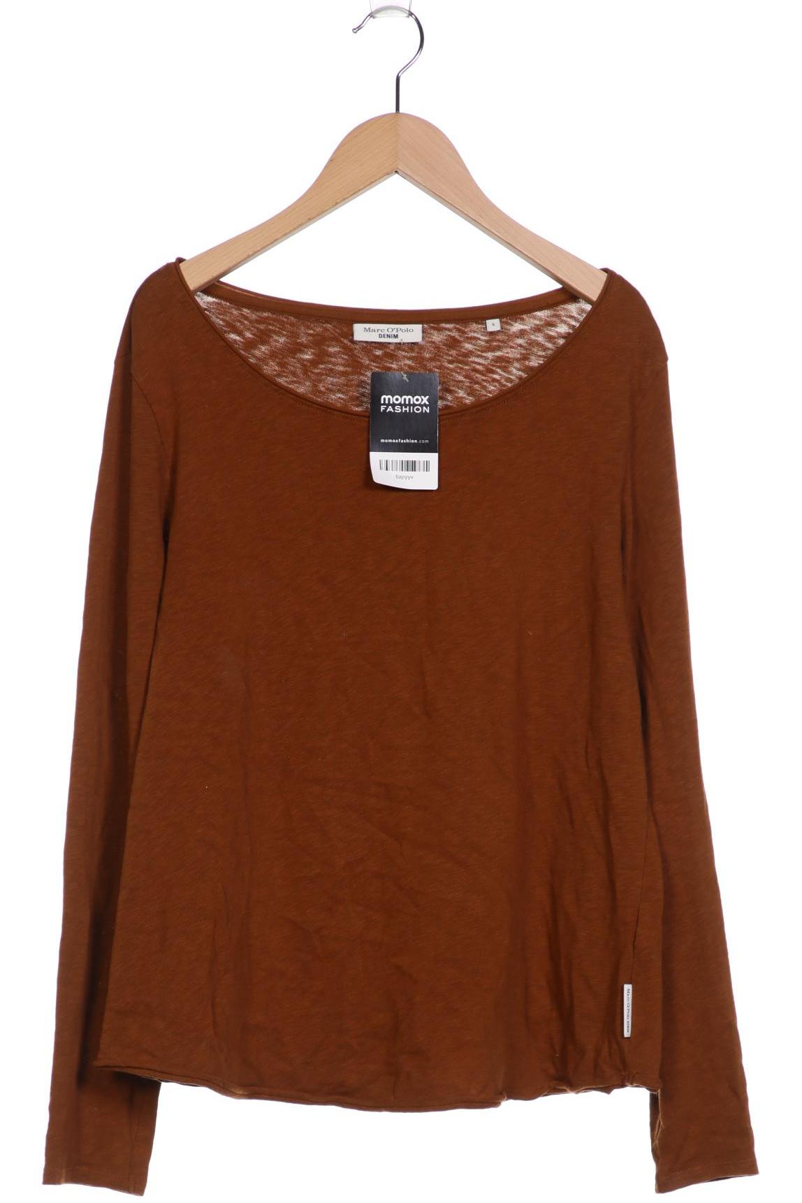 

Marc O Polo Damen Langarmshirt, braun, Gr. 36