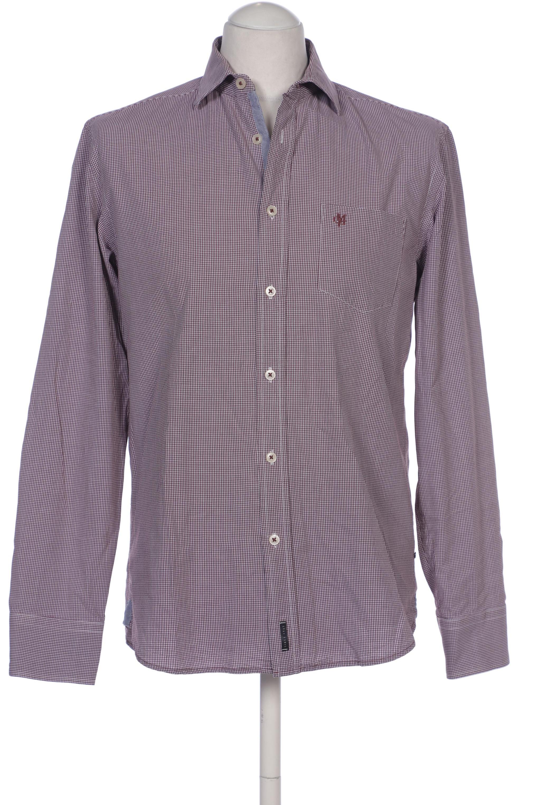

Marc O Polo Herren Hemd, bordeaux, Gr. 48