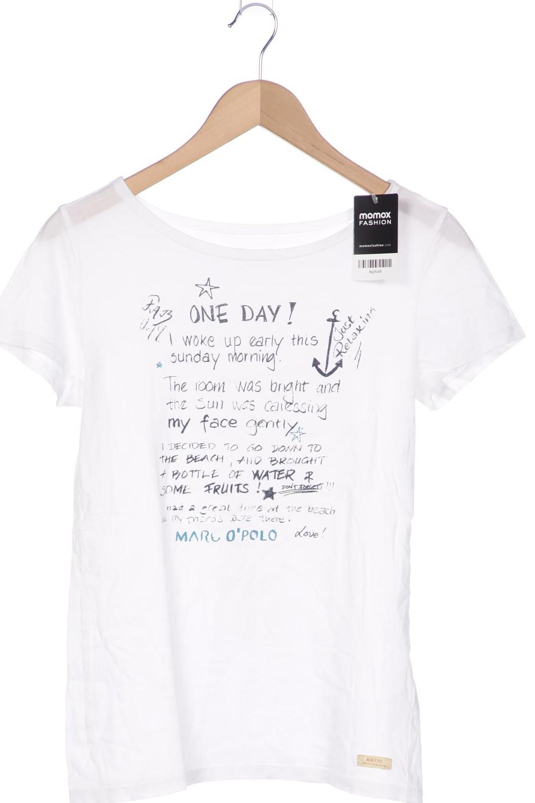 

Marc O Polo Damen T-Shirt, weiß, Gr. 36