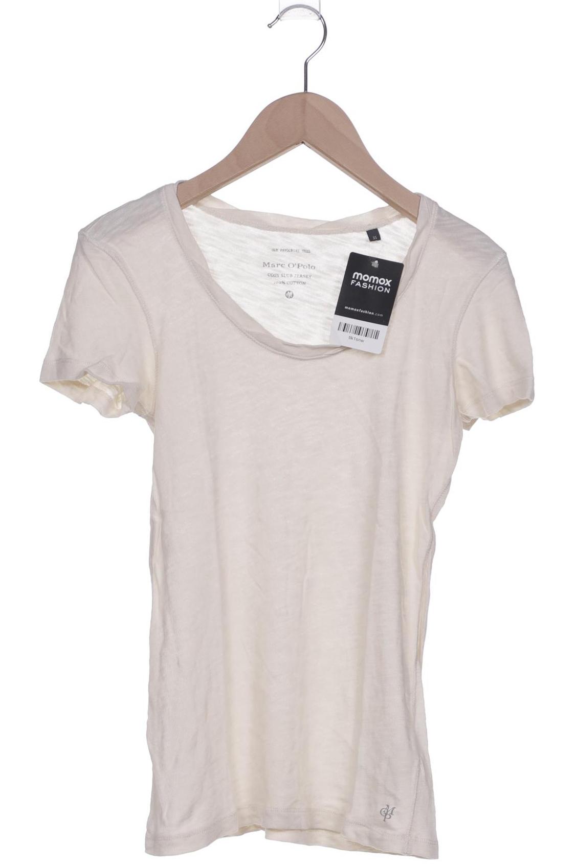 

Marc O Polo Damen T-Shirt, cremeweiß, Gr. 34