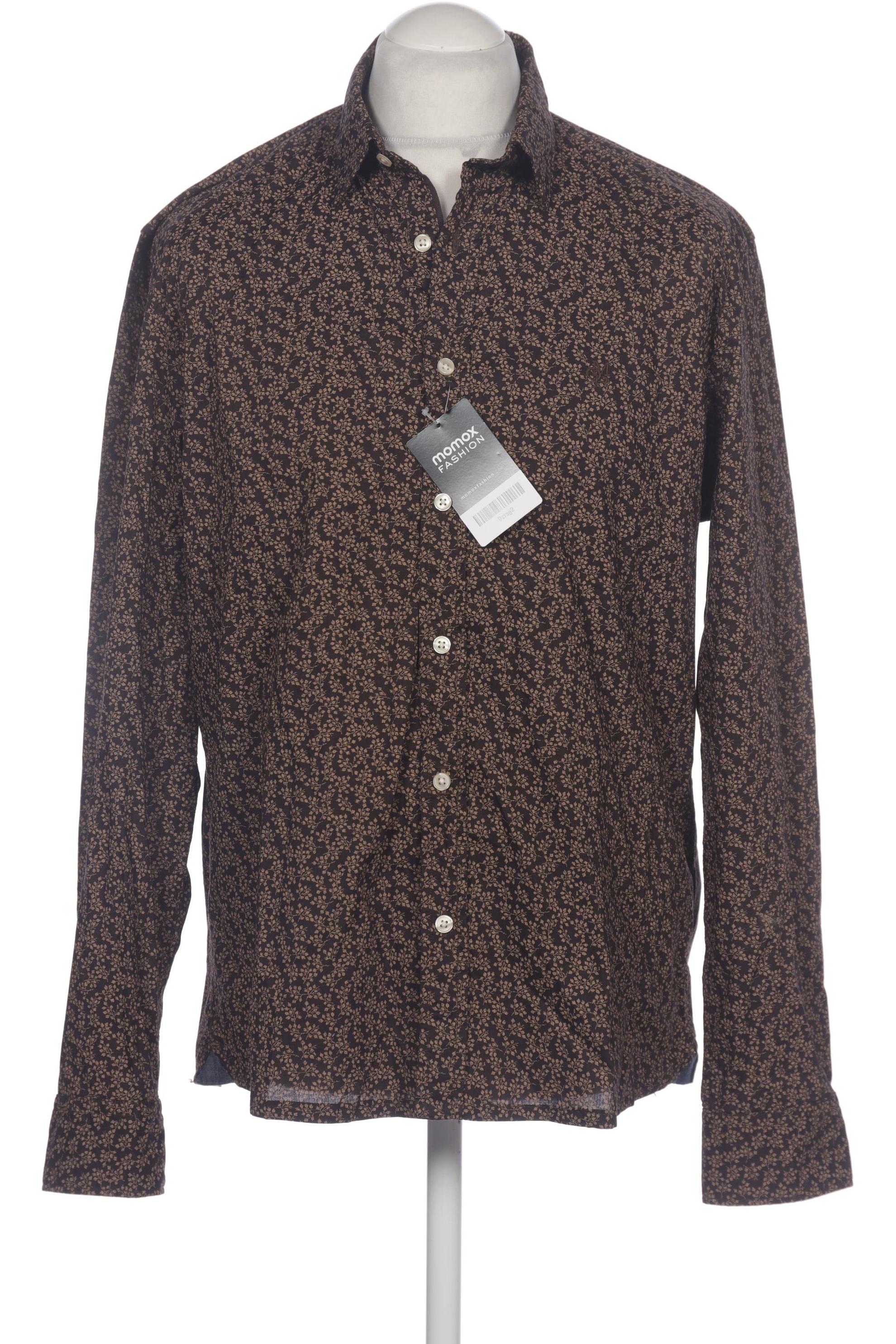 

Marc O Polo Herren Hemd, braun, Gr. 52