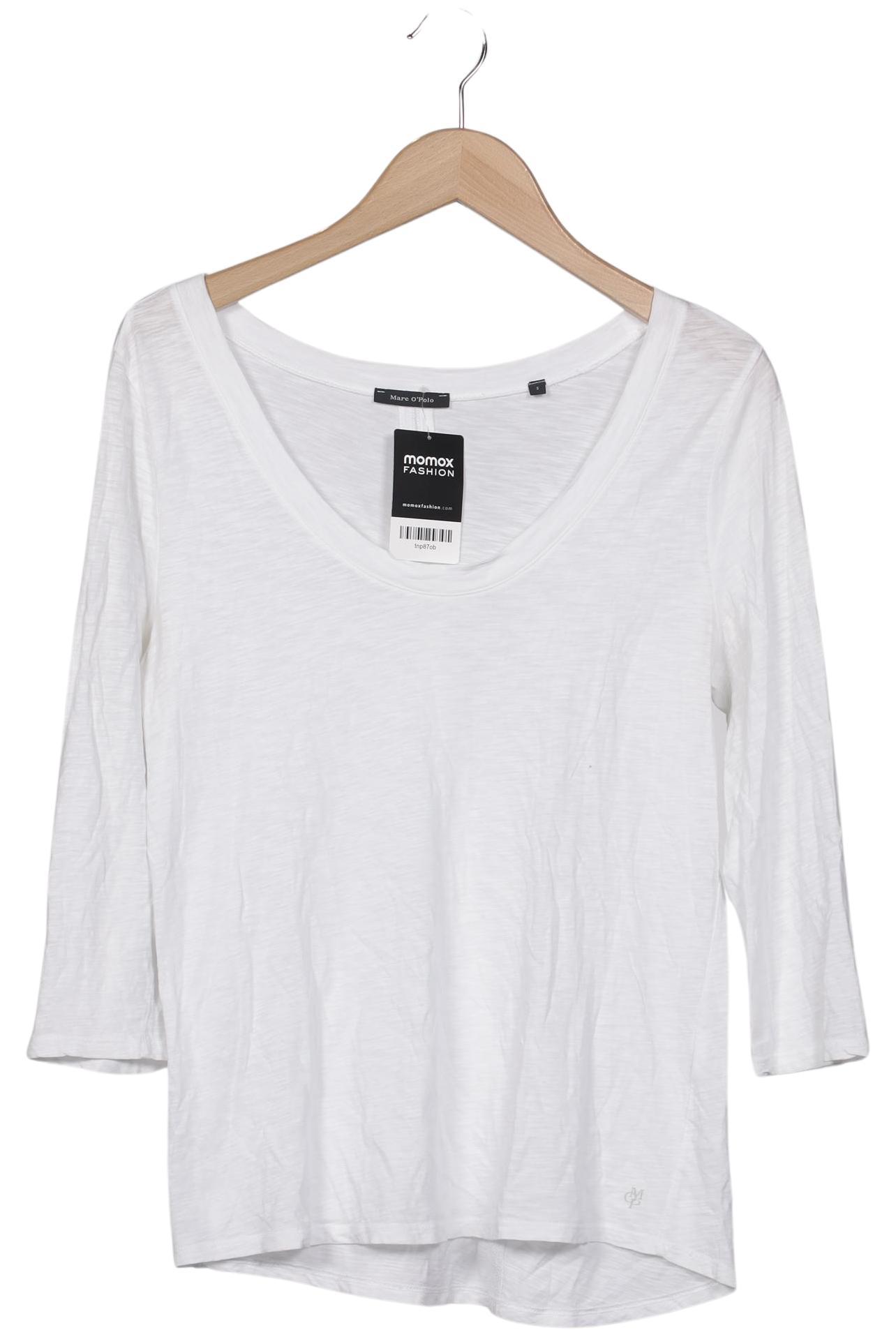 

Marc O Polo Damen Langarmshirt, weiß, Gr. 36