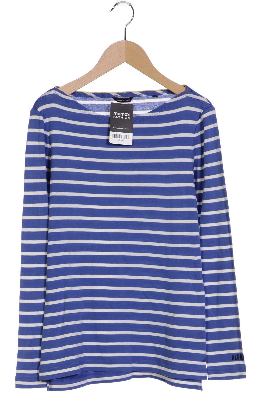 

Marc O Polo Damen Langarmshirt, blau, Gr. 38