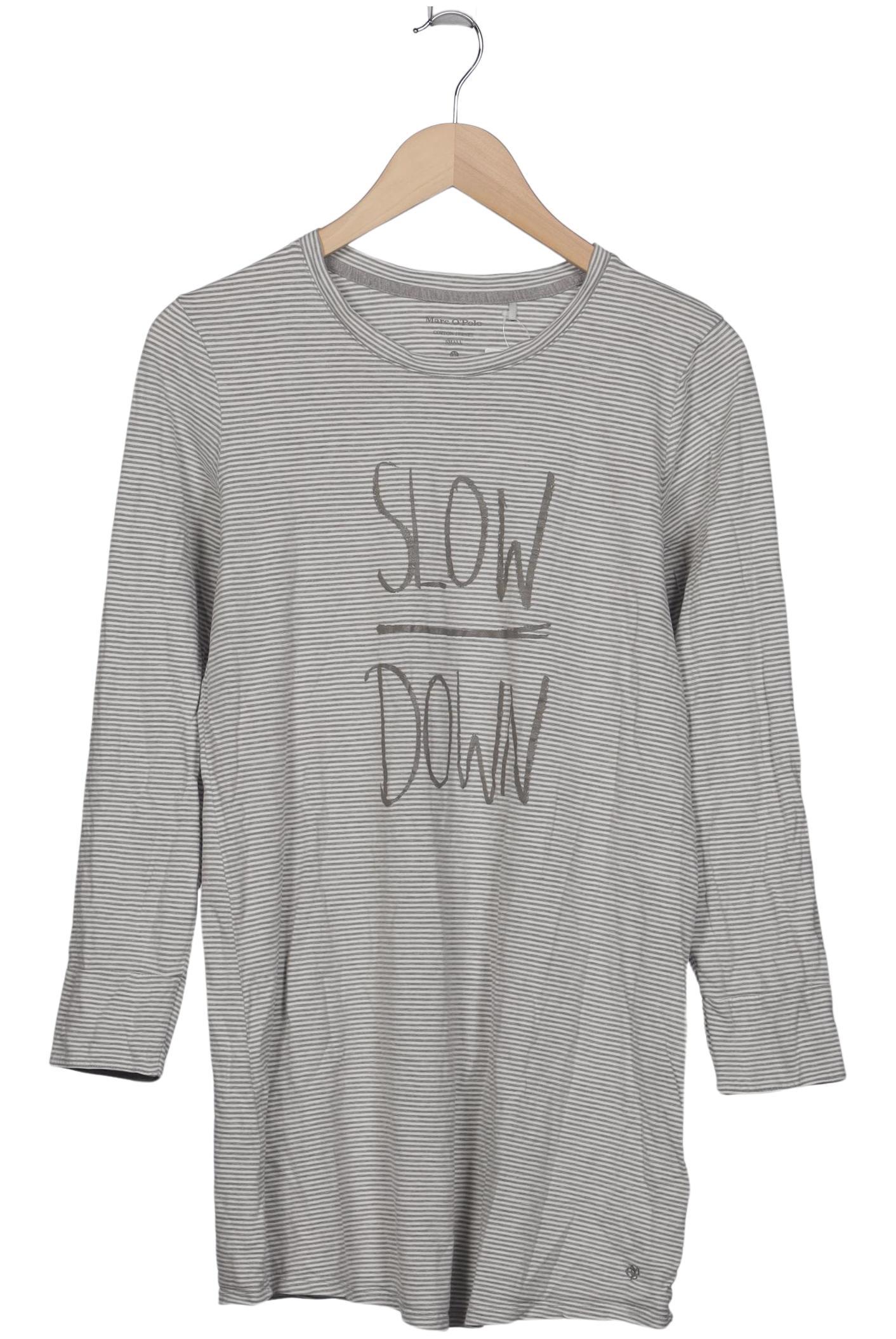 

Marc O Polo Damen Langarmshirt, grau, Gr. 36