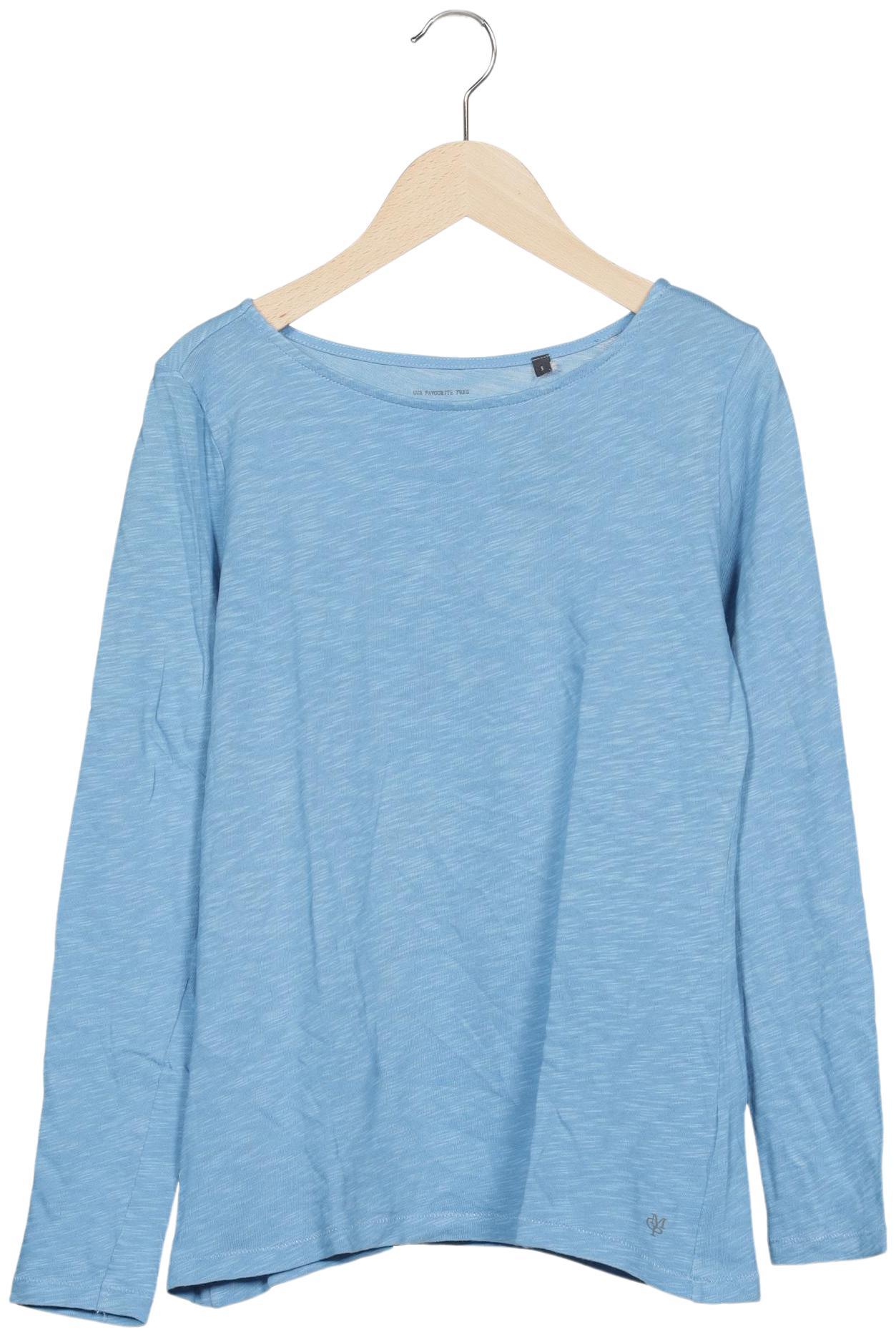 

Marc O Polo Damen Langarmshirt, hellblau, Gr. 36