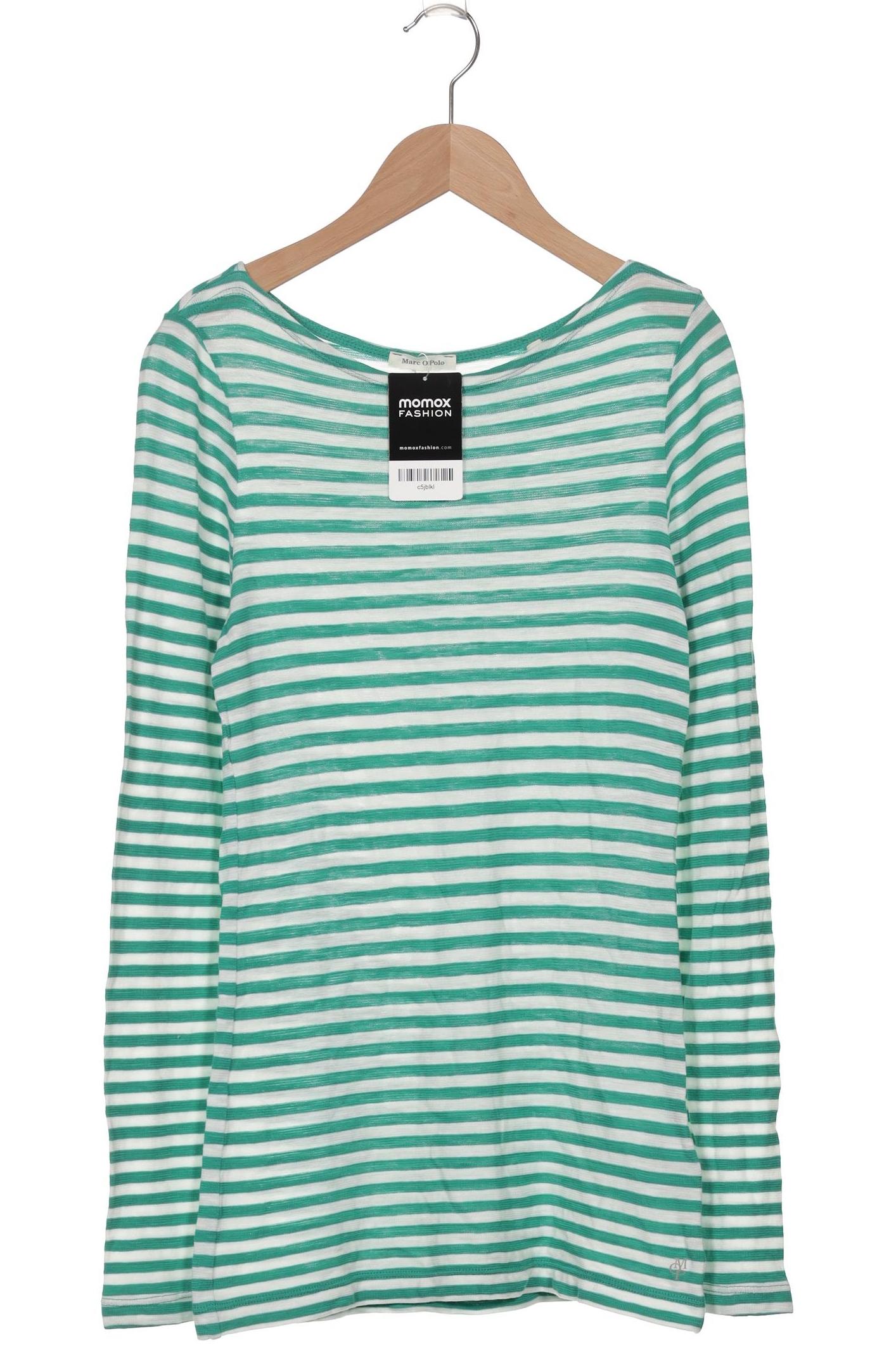 

Marc O Polo Damen Langarmshirt, türkis, Gr. 36
