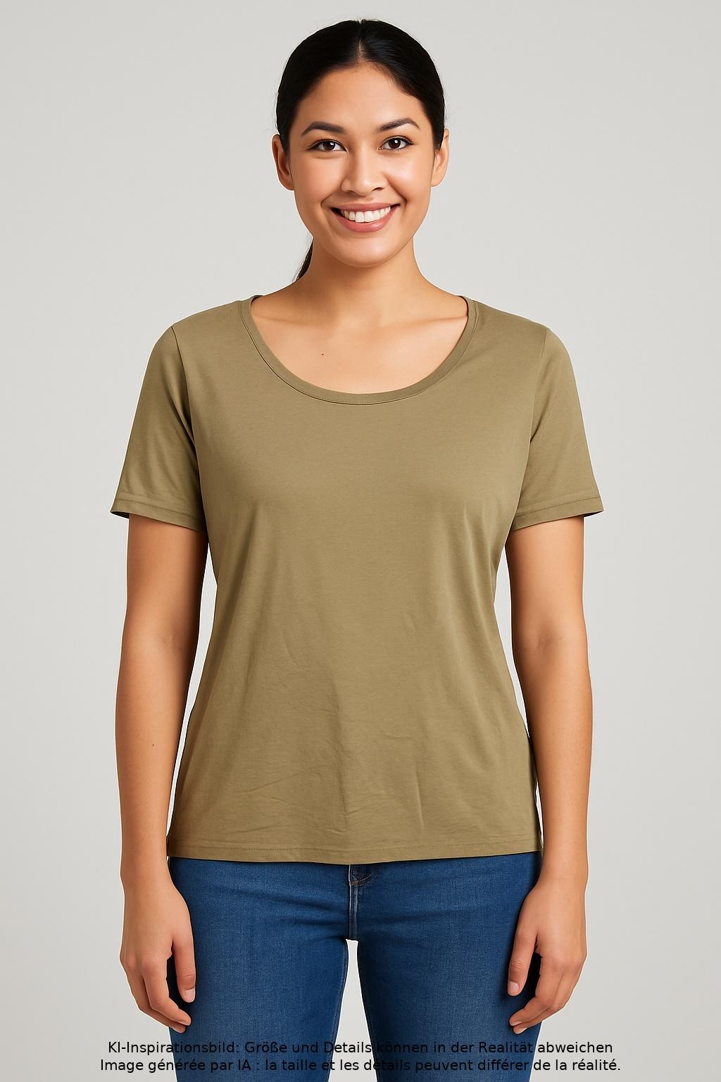 

Marc O Polo Damen T-Shirt, beige, Gr. 36