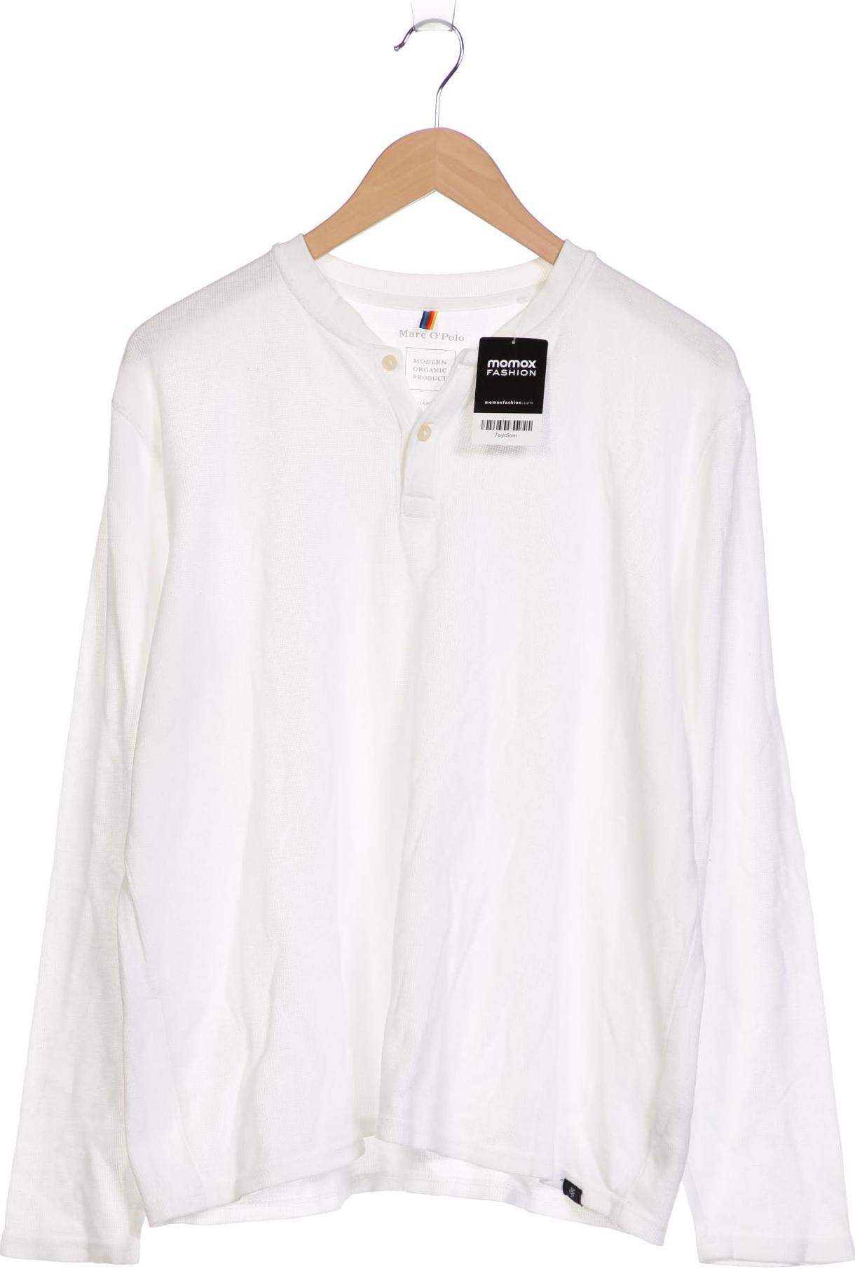 

Marc O Polo Herren Langarmshirt, weiß, Gr. 52