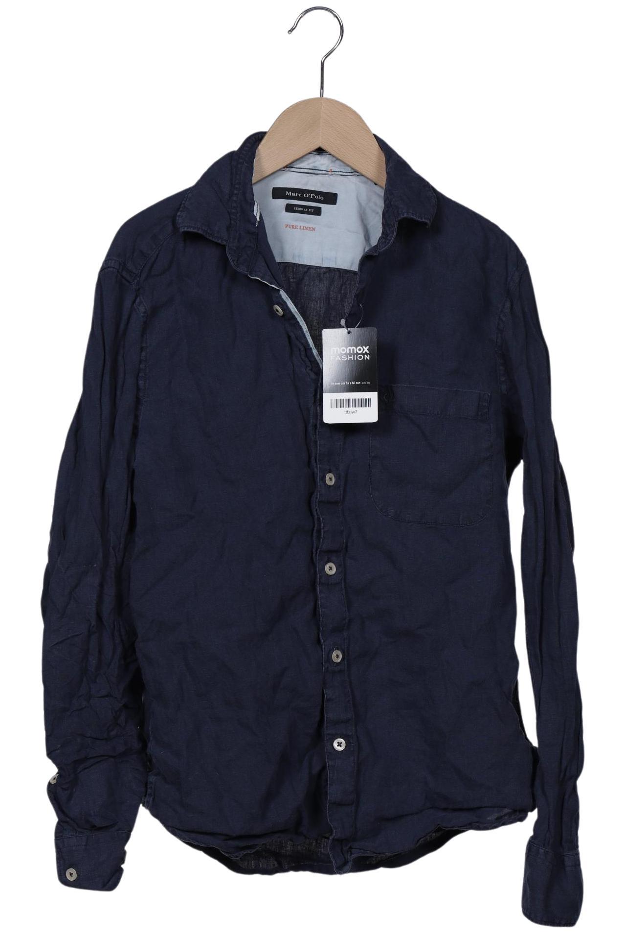 

Marc O Polo Herren Hemd, marineblau, Gr. 46
