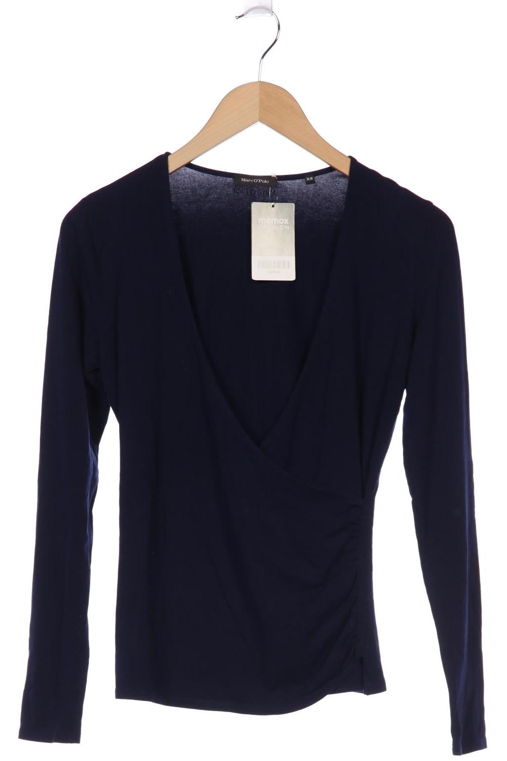 

Marc O Polo Damen Langarmshirt, marineblau, Gr. 34