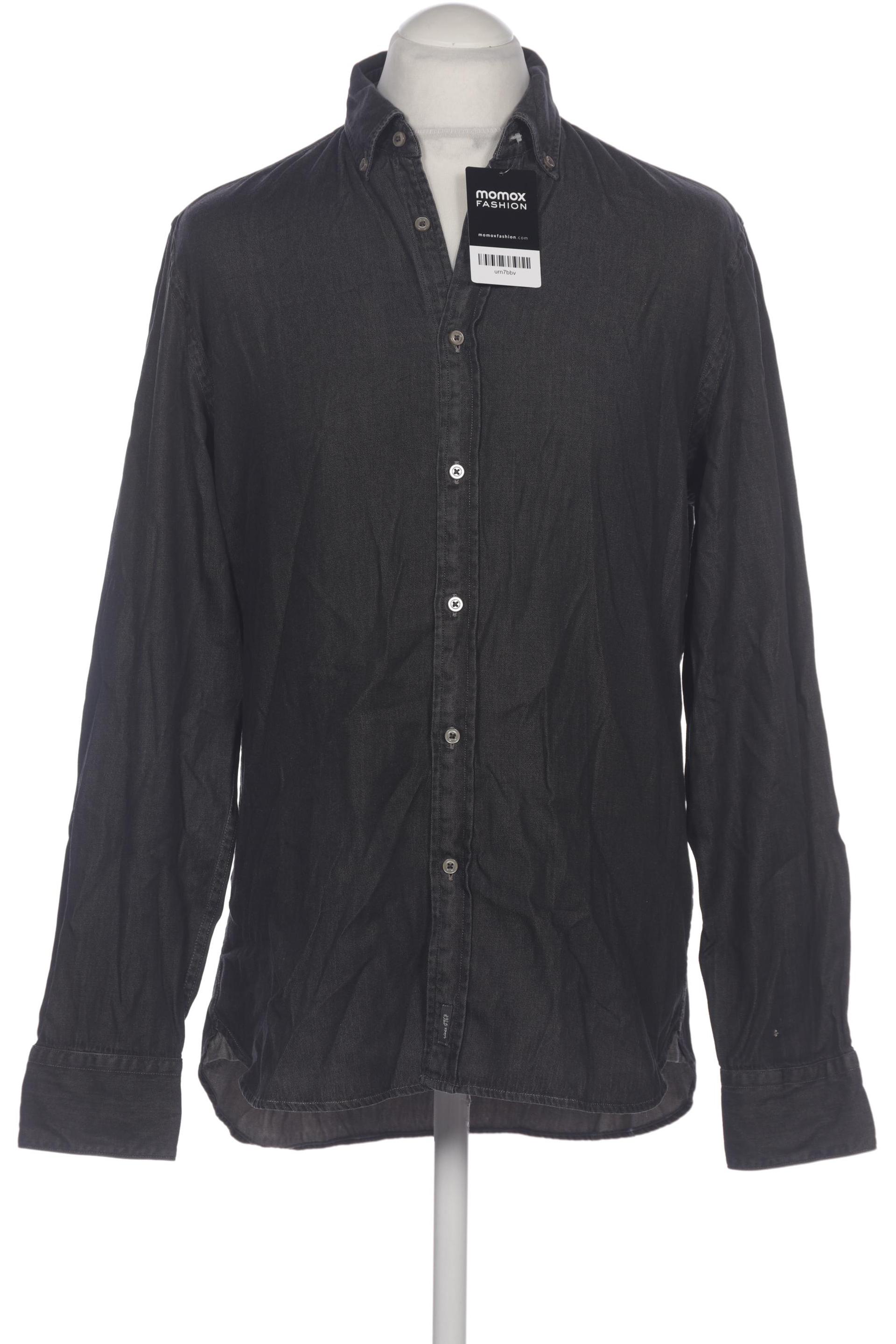 

Marc O Polo Herren Hemd, schwarz, Gr. 52