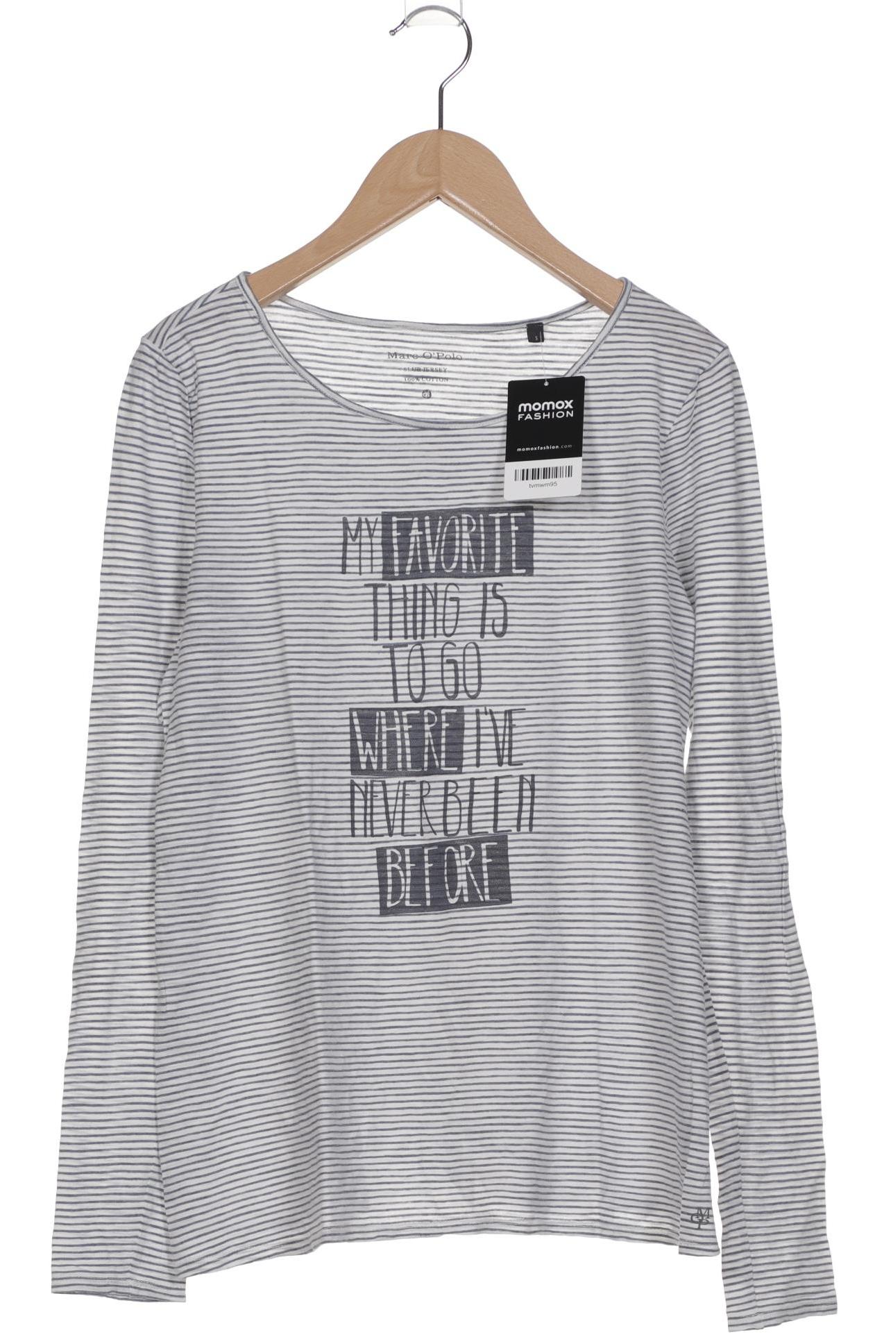 

Marc O Polo Damen Langarmshirt, weiß, Gr. 36